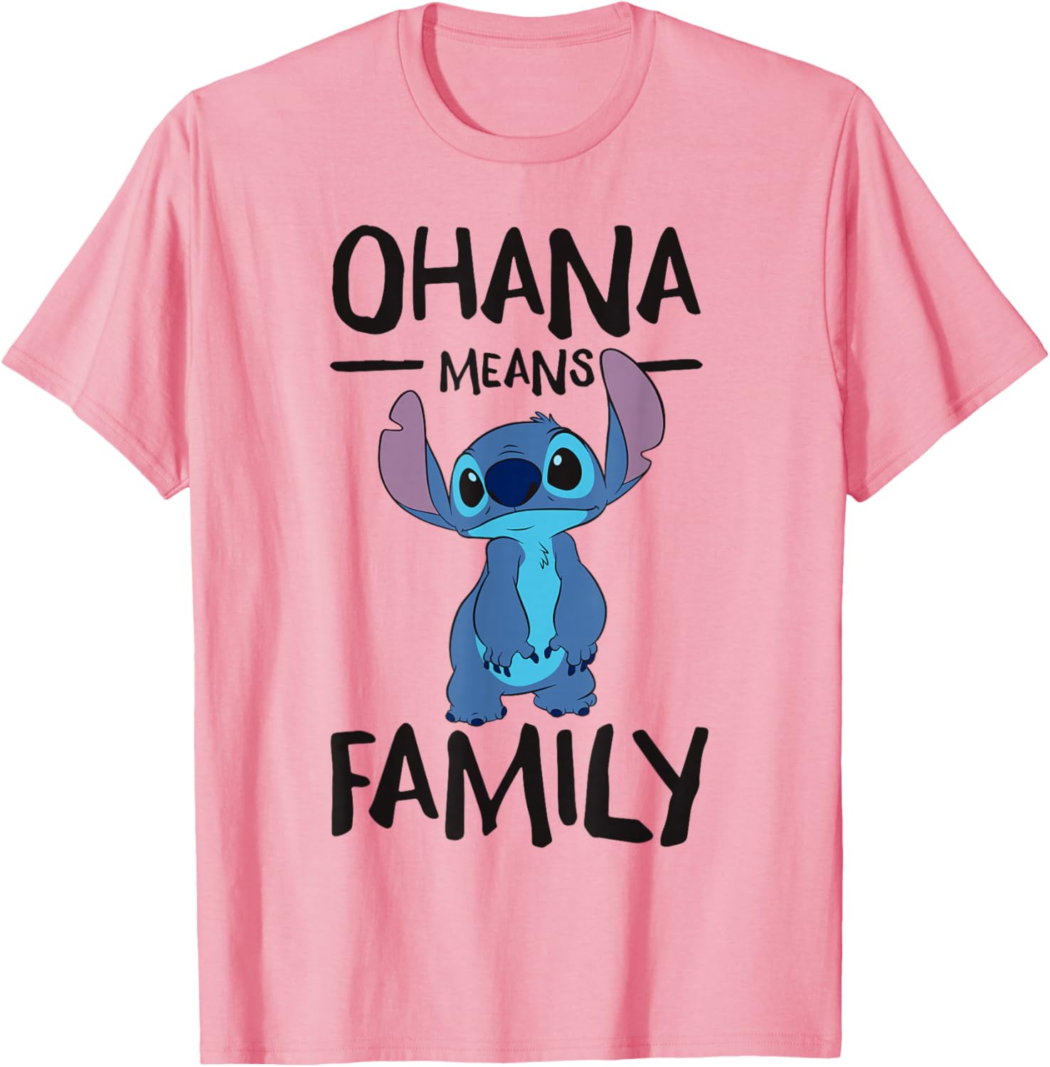 Lilo & Stitch Ohana Family T-Shirt for Fun Casual Wear - 2