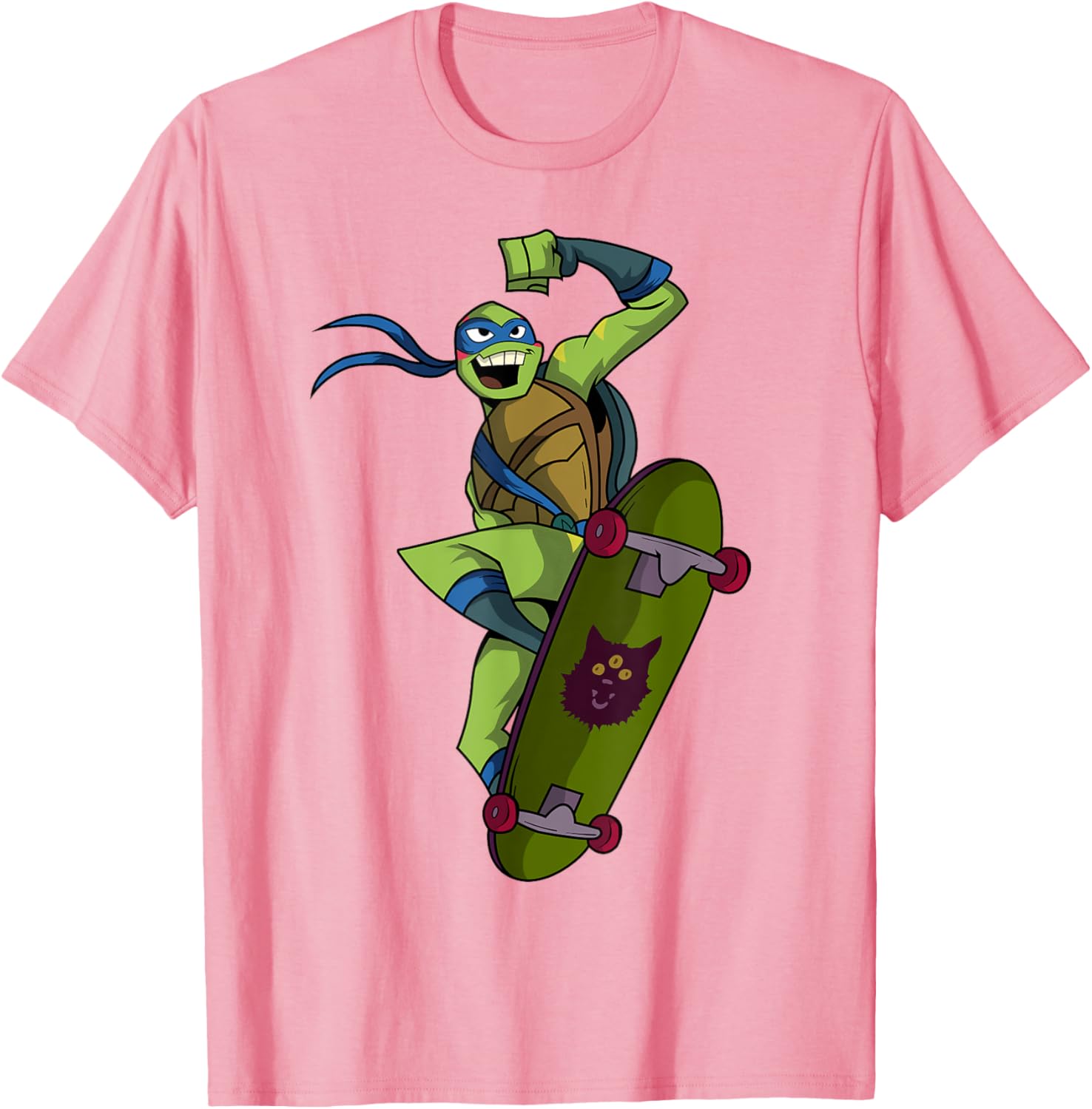 Mademark Teenage Mutant Ninja Turtles Leonardo Skateboard T-Shirt for Kids - 2