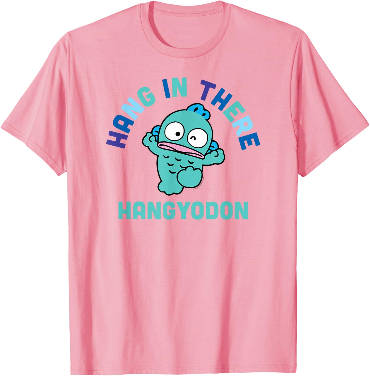 Hangyodon Hang in There T-Shirt Cute Graphic Tee for Everyday Wear - 18
