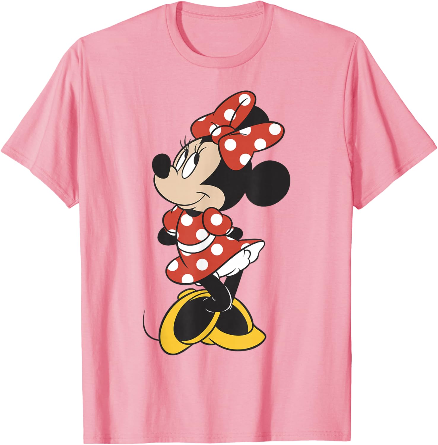 Disney Mickey and Friends Minnie Mouse Portrait Short Sleeve T-Shirt - 6