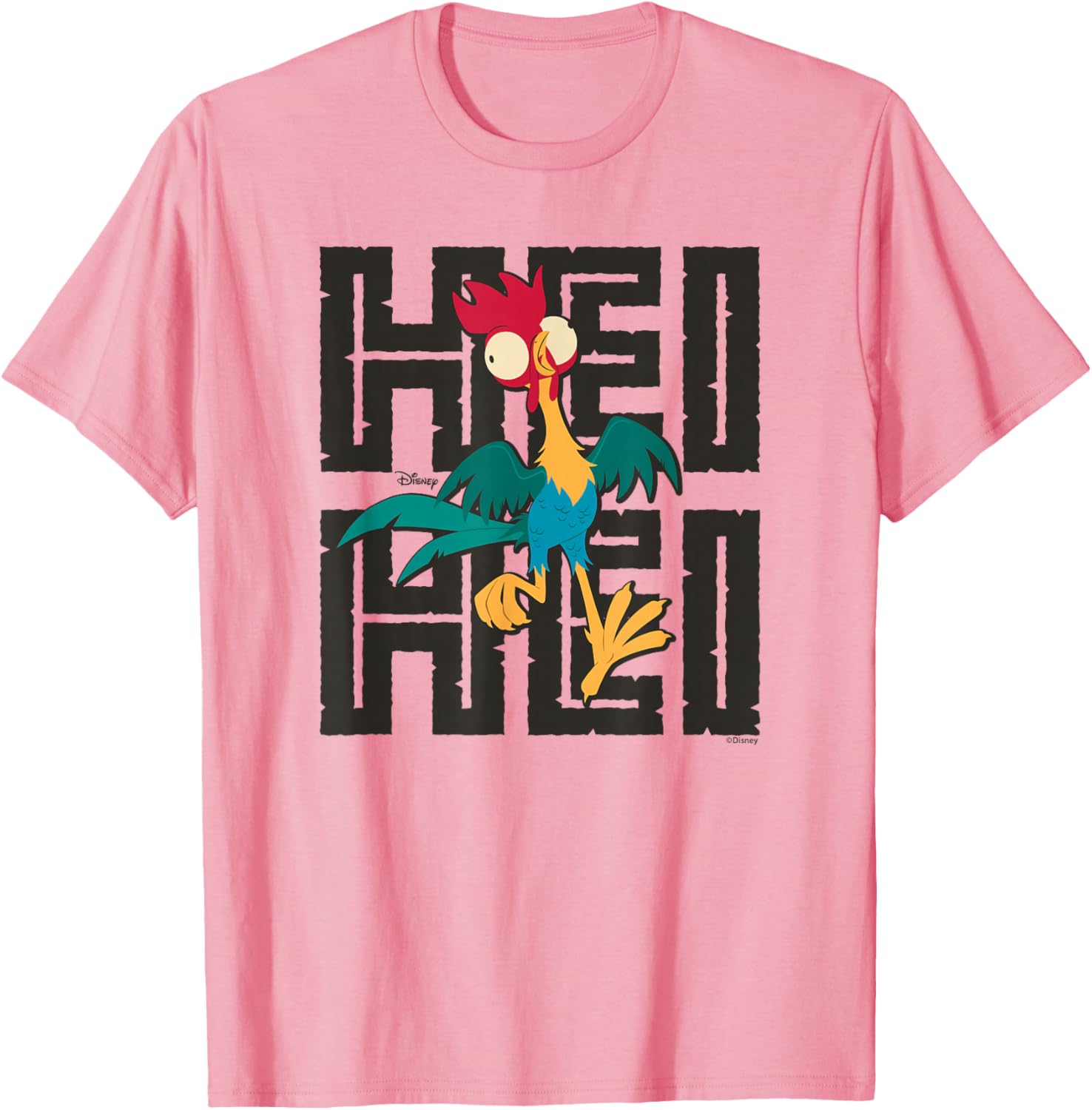 Moana Hei Hei Rooster T-Shirt for Kids and Adults, Fun Graphic Tee - 11
