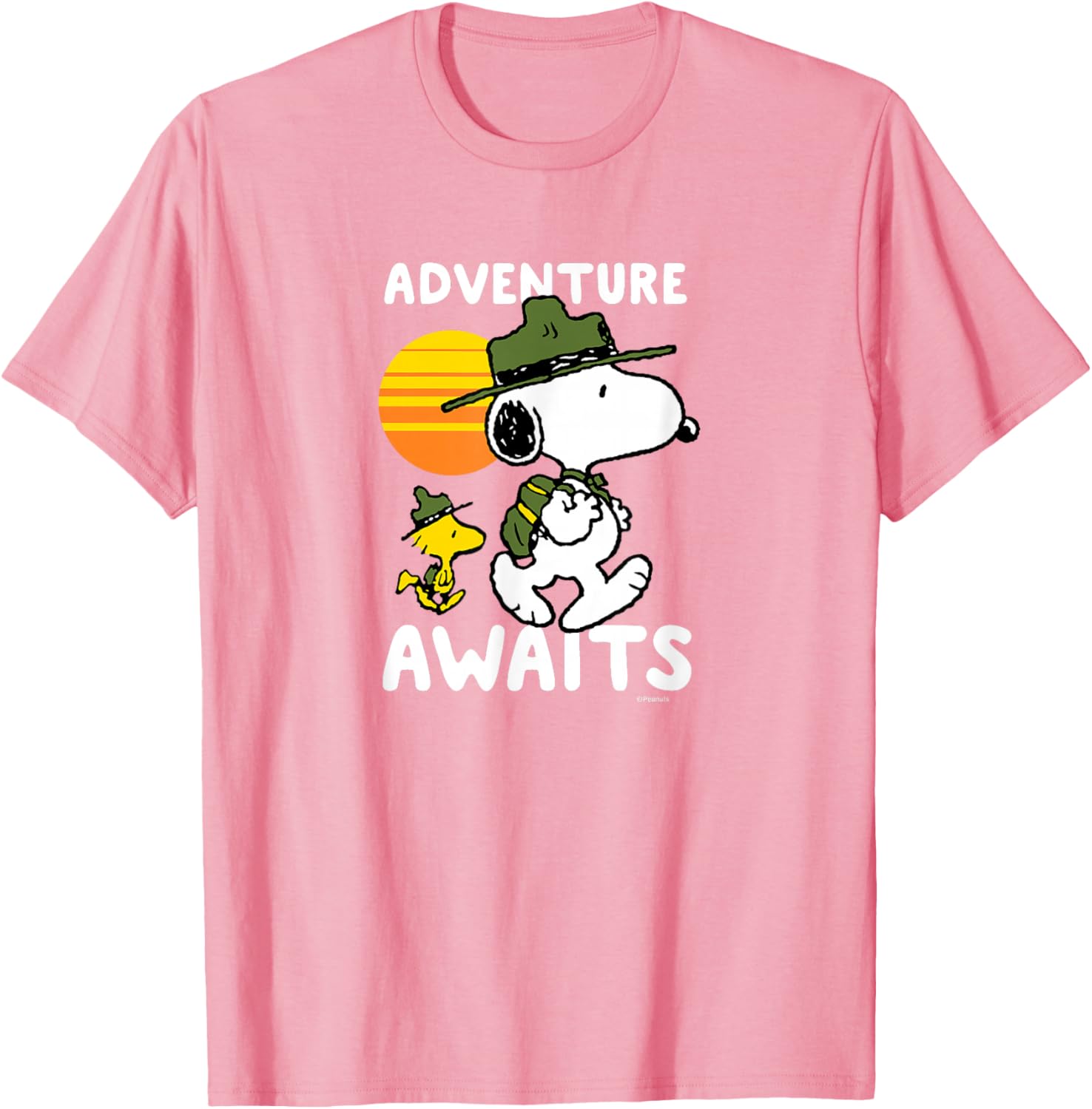 Peanuts Snoopy Adventure Awaits T-Shirt for Fun-Loving Fans - 3