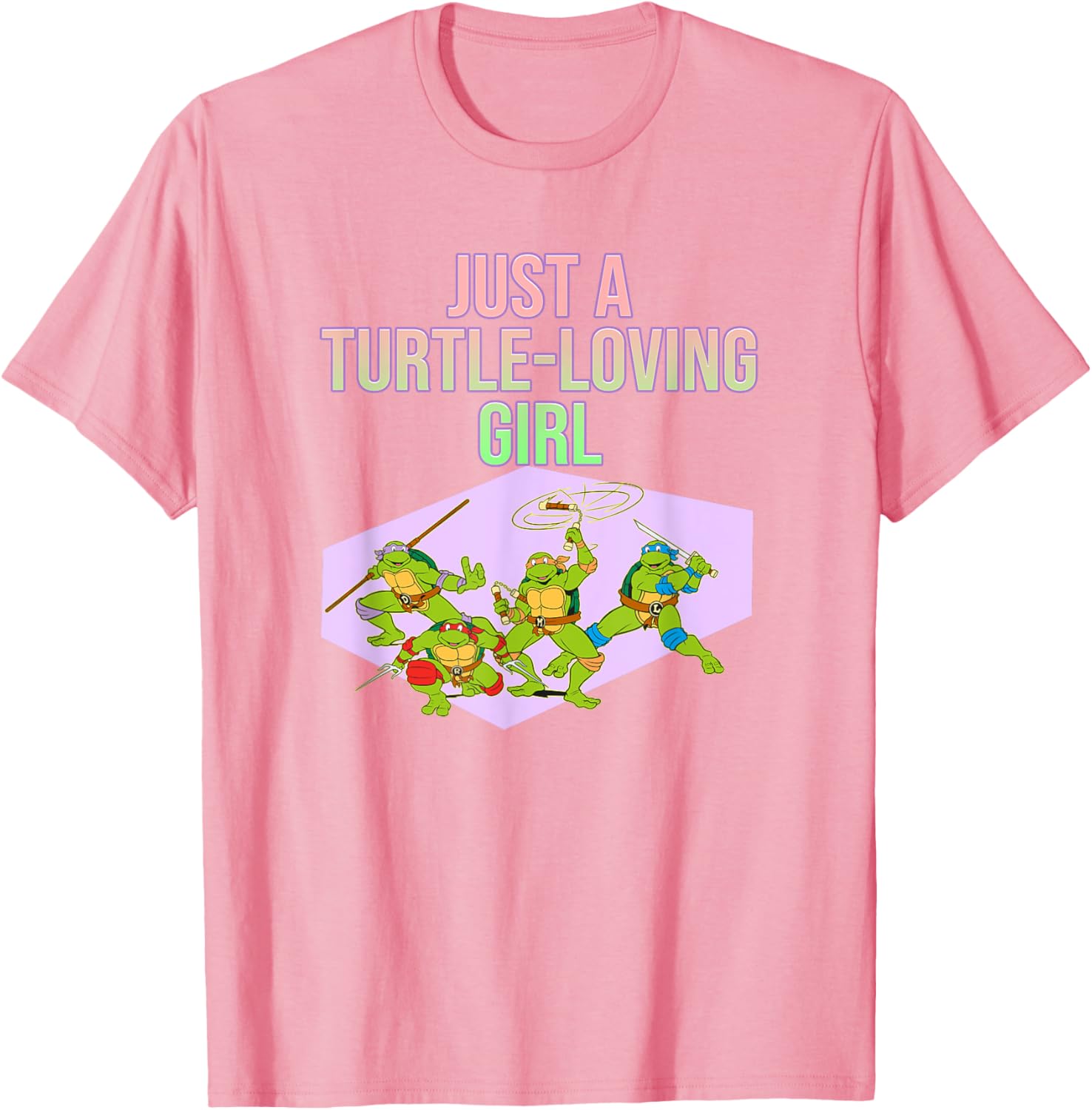 Mademark Teenage Mutant Ninja Turtles Turtle-Loving Girl T-Shirt - 15