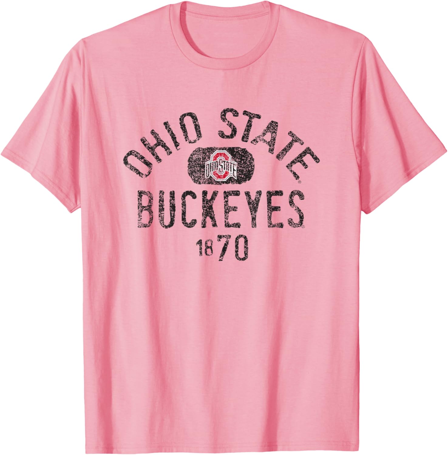 Ohio State Buckeyes Vintage 1870 T-Shirt for Sports Fans and Outdoors - 1