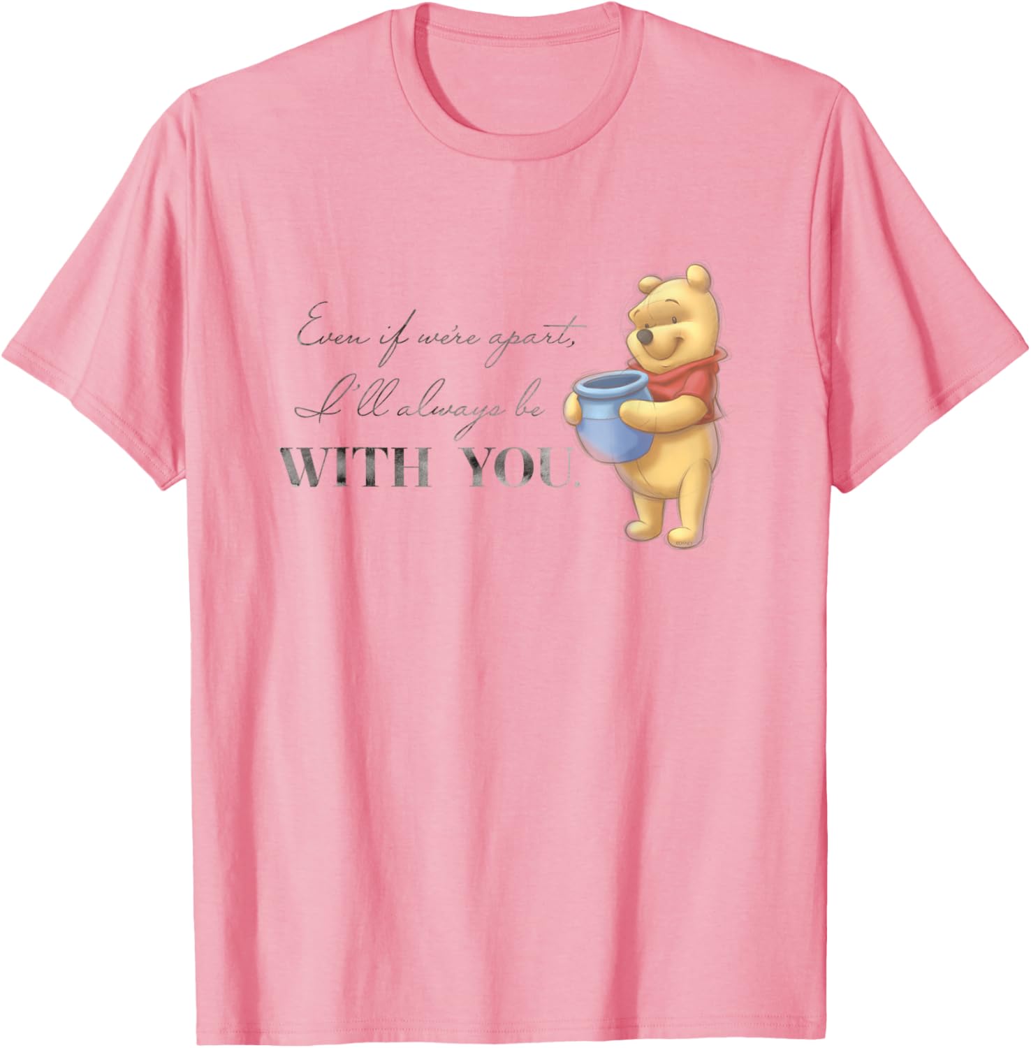 Disney 100 Anniversary Winnie the Pooh Quote T-Shirt for Fans - 4
