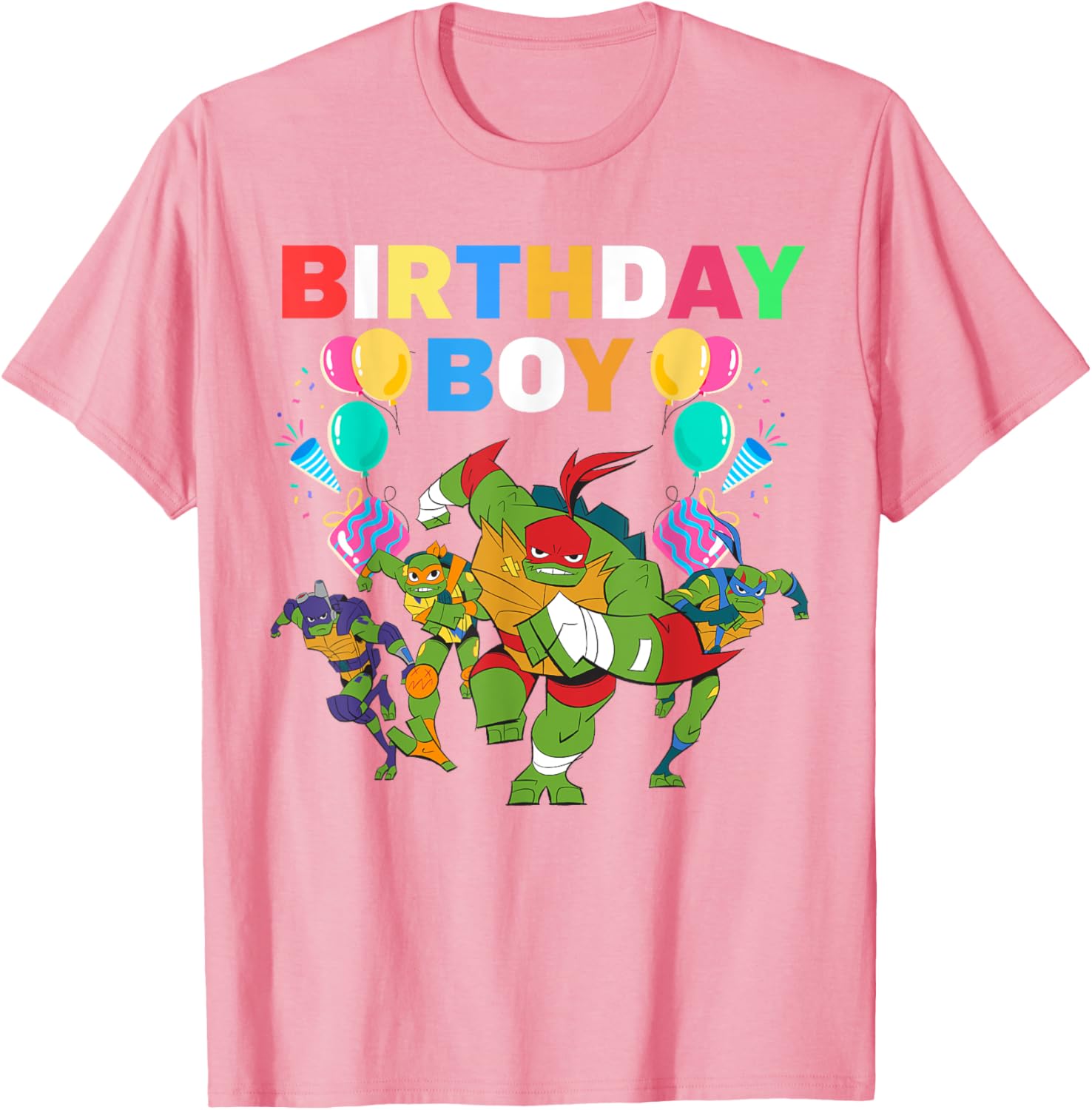 Teenage Mutant Ninja Turtles Birthday Boy T-Shirt Gift for Fans - 8