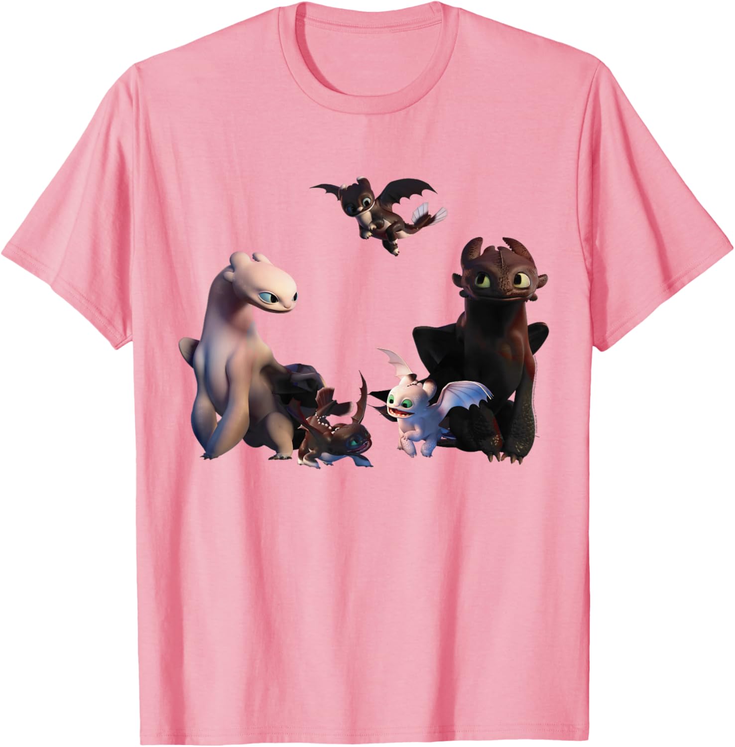Night Fury Family T-Shirt from How to Train Your Dragon 3 - Perfect for Fans - 8
