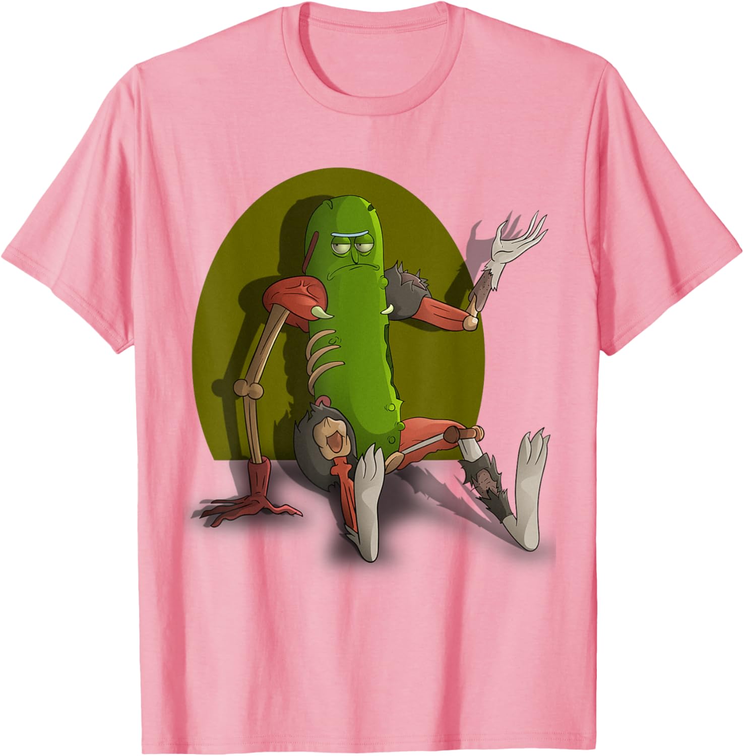 Mademark x Rick and Morty Pickle Rick Interview T-Shirt for Fans - 2