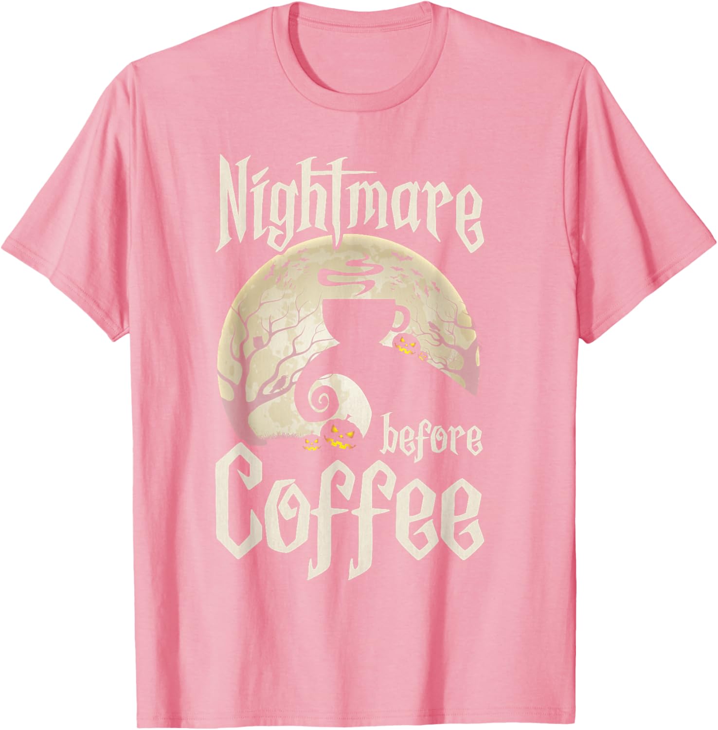 Cute Nightmare Before Coffee Halloween Shirt Funny Gift for Her - 2
