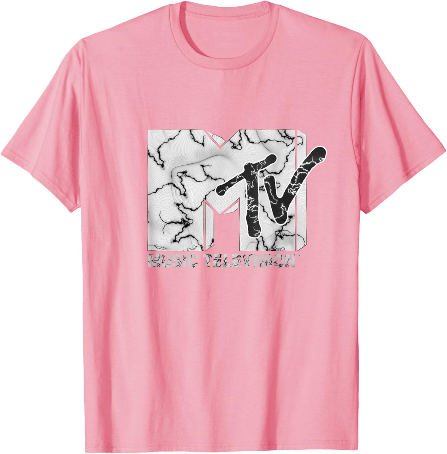 Mademark x MTV Electric Flashes Good Vibes T-Shirt for Trendy Style - 6