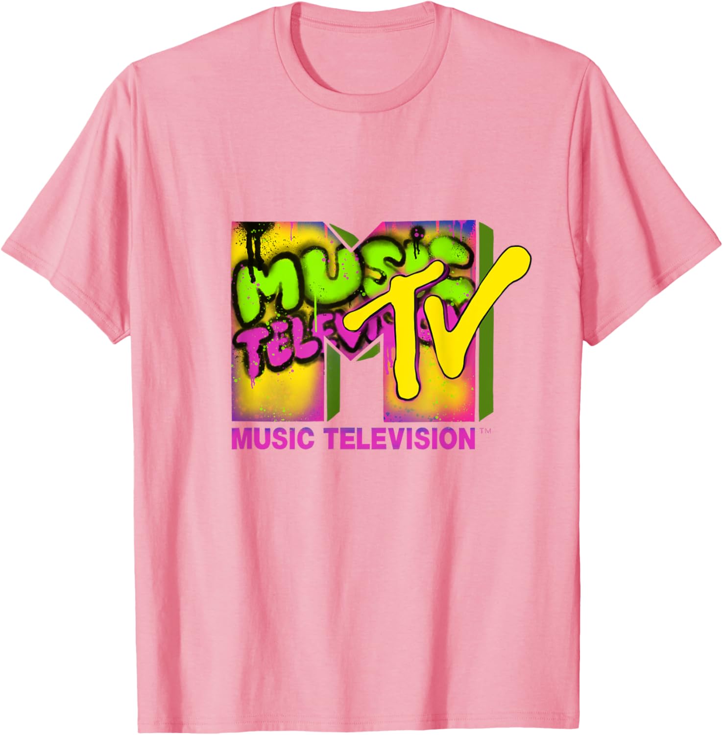Mademark x MTV Official Logo Graffiti Tag T-Shirt for Music Lovers - 16