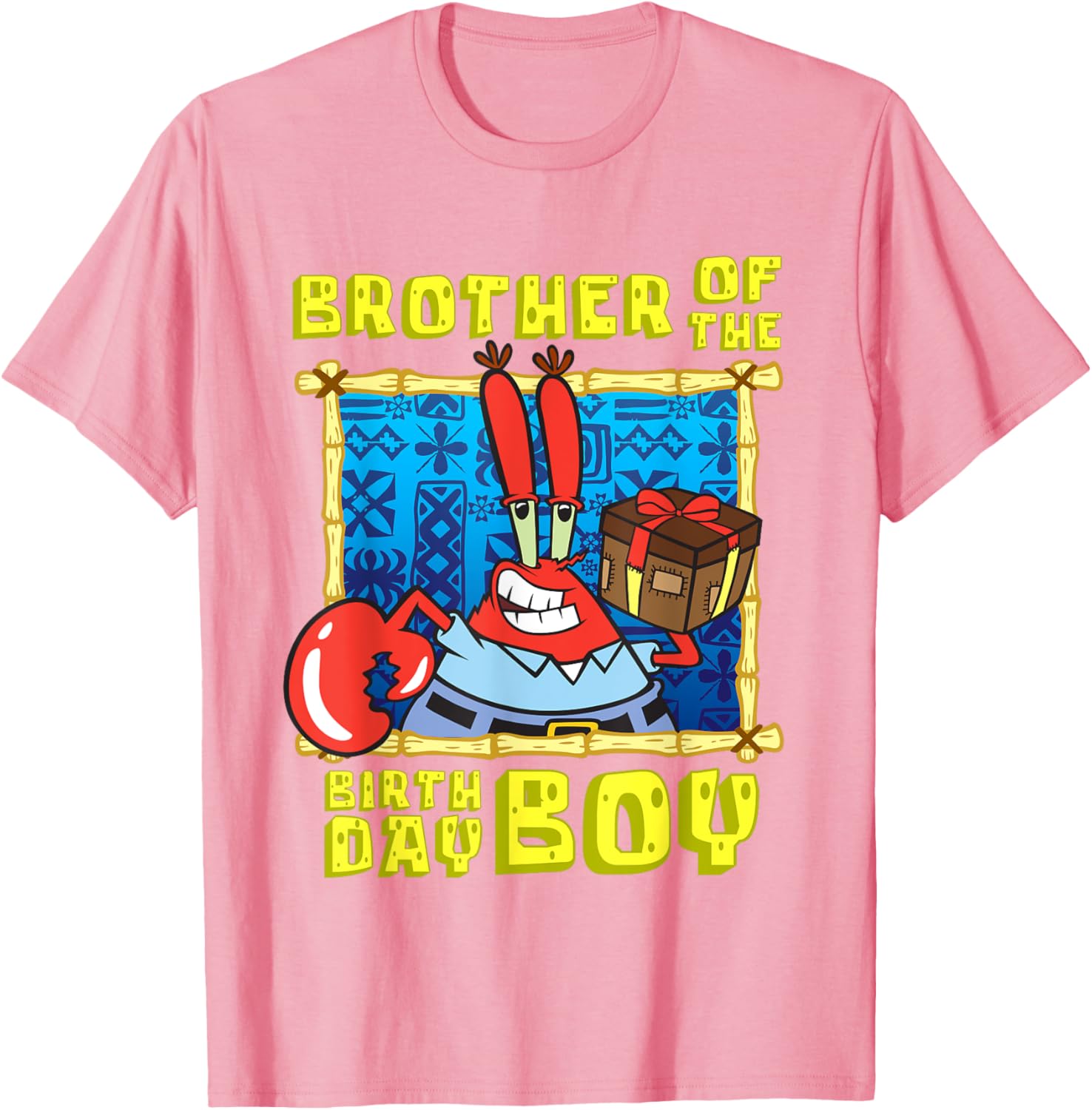 Mademark SpongeBob Mr. Krabs Brother Birthday T-Shirt for Boys - 15
