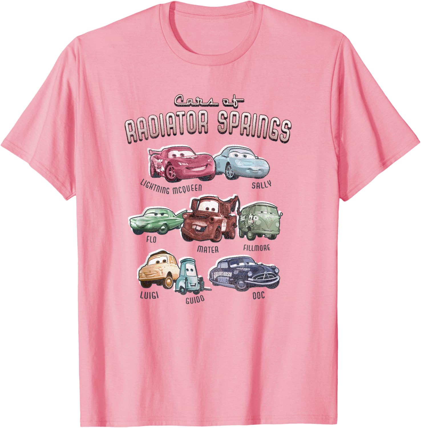 Disney Pixar Cars Radiator Springs T-Shirt for Fans of Lightning McQueen - 1