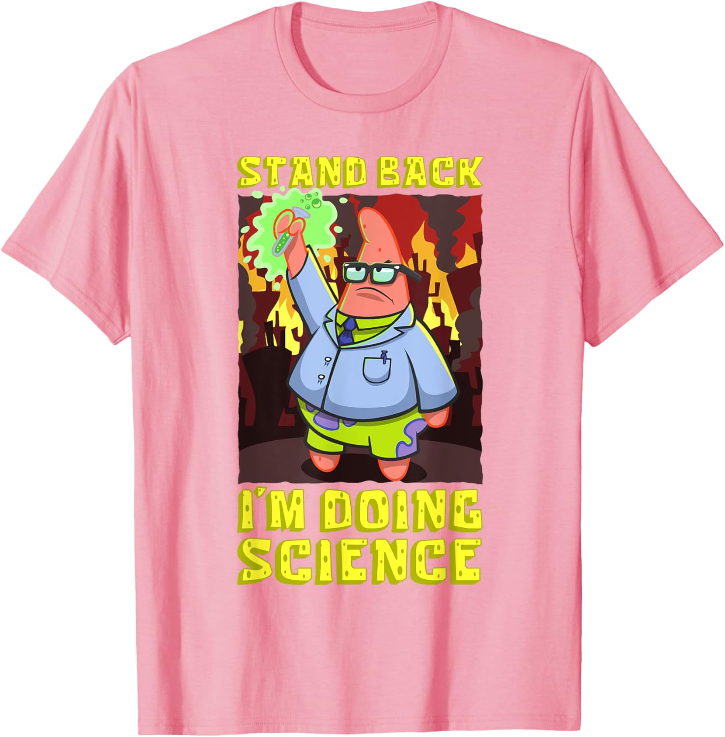 Mademark x SpongeBob SquarePants Science Experiment T-Shirt for Kids - 3