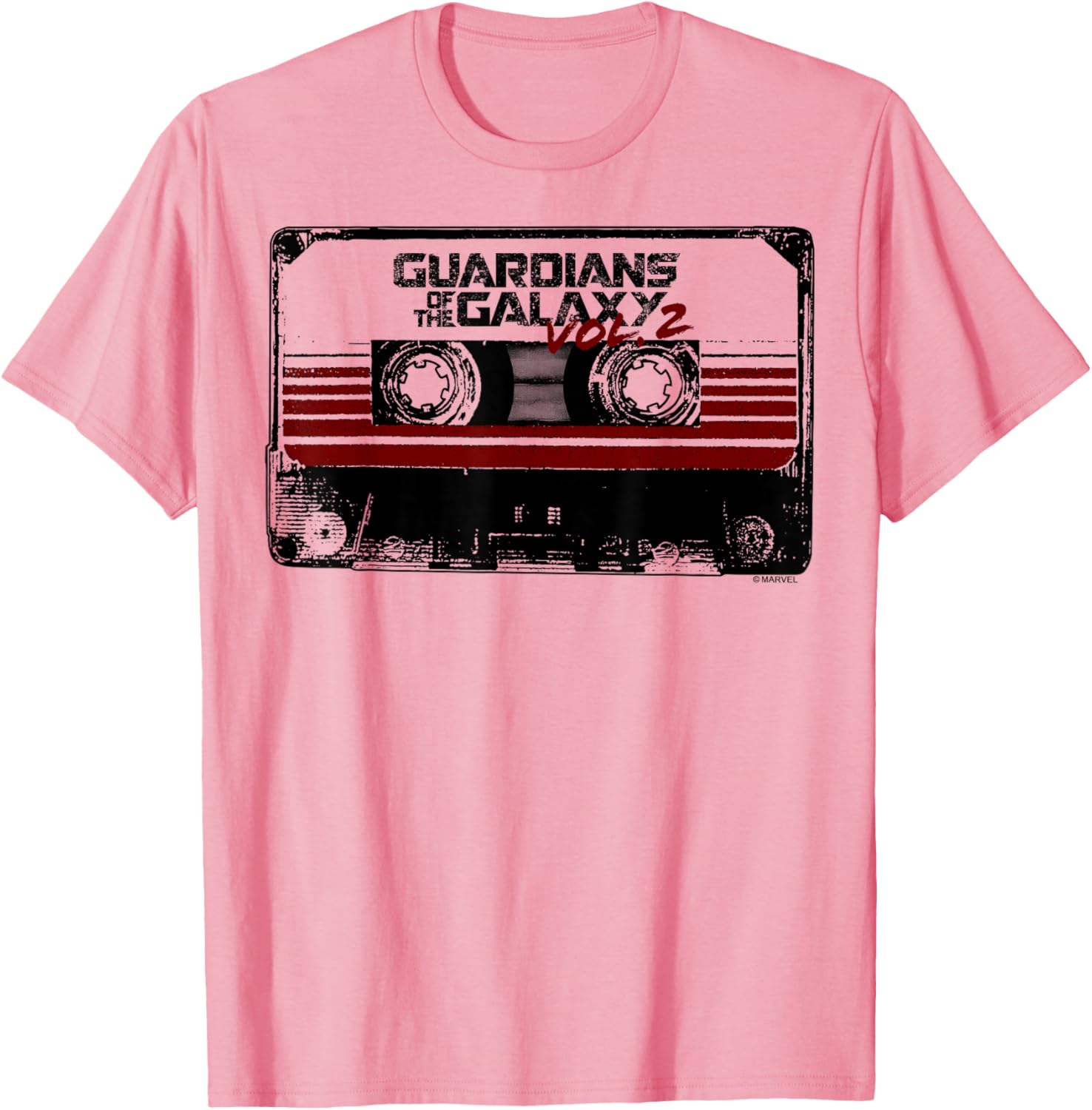 Marvel Guardians of the Galaxy Vol 2 Awesome Mix Tape Logo T-Shirt - 7