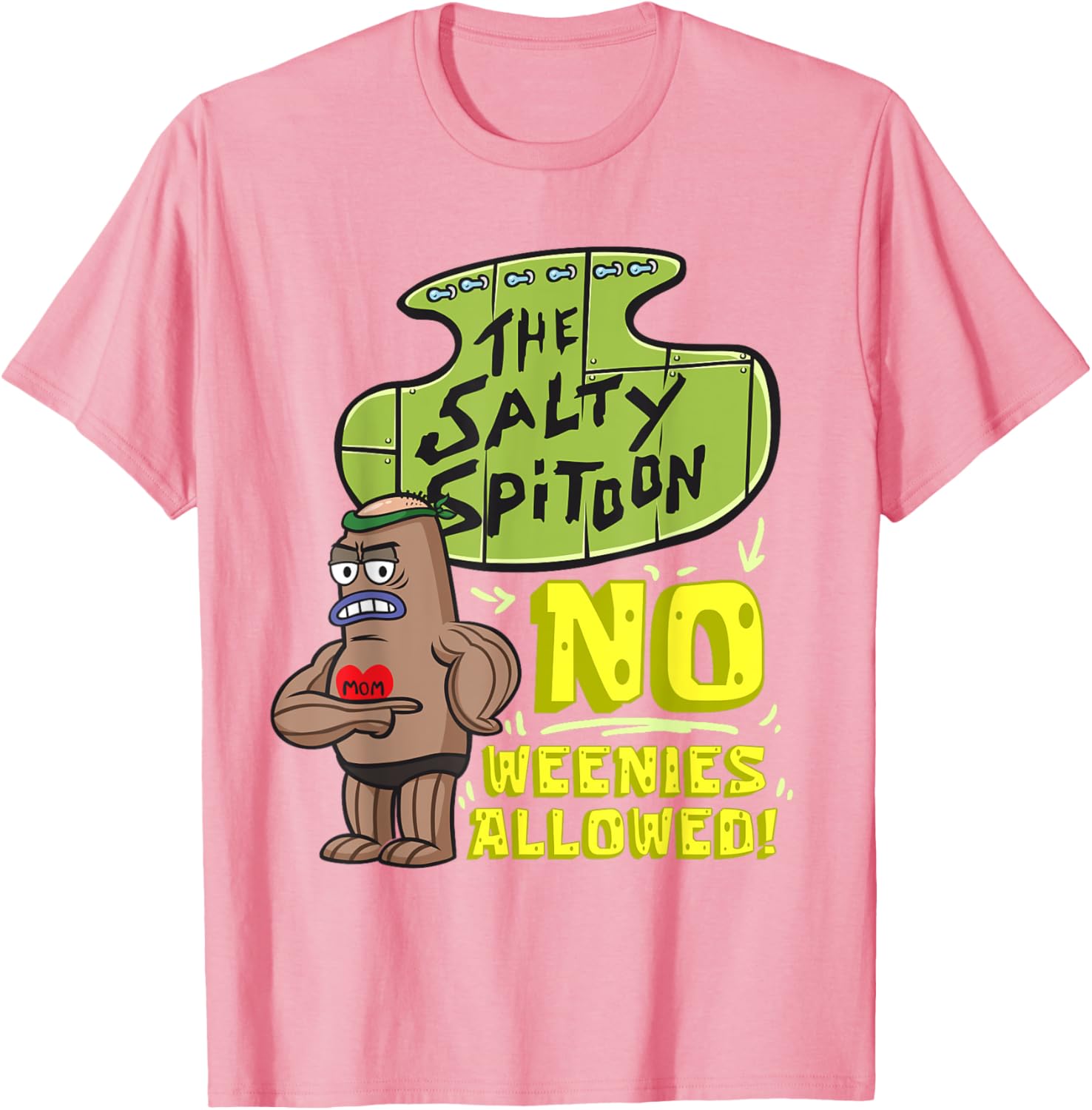 Mademark SpongeBob Salty Spitoon Bodybuilder T-Shirt for Gym Lovers - 21