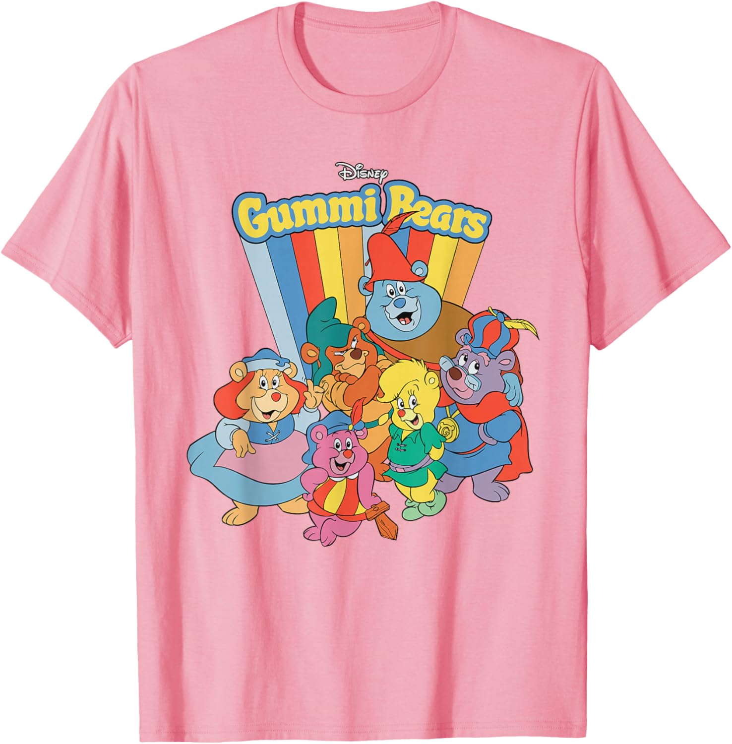 Disney Rubber Bear Band Retro T-Shirt for Fun and Fashion Lovers - 2