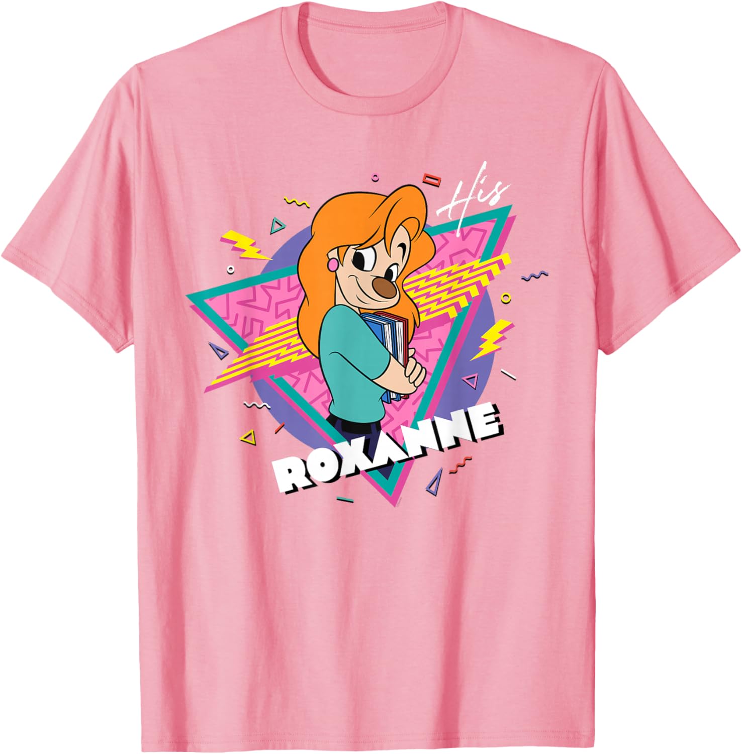 Disney A Goofy Movie Retro 90s Couples Matching His Roxanne T-Shirt - 24
