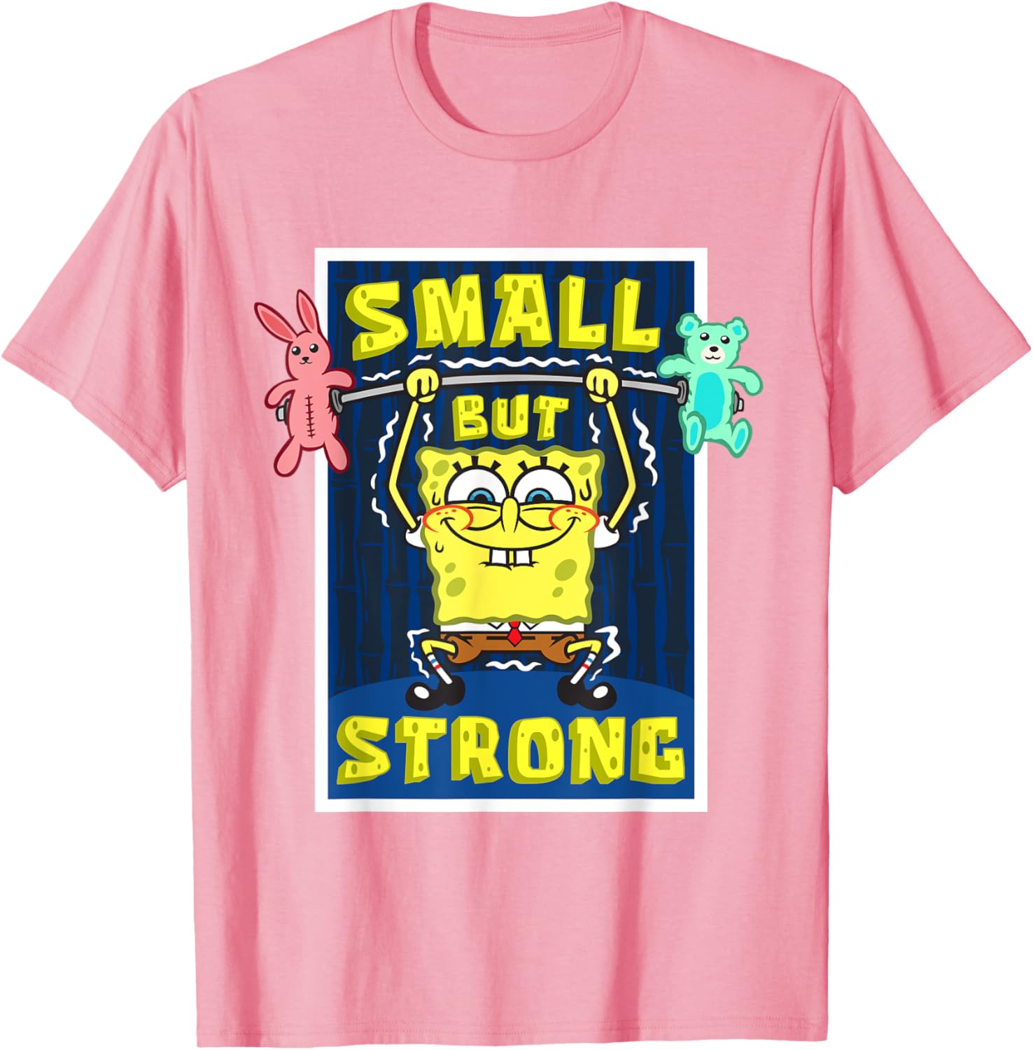 Mademark SpongeBob Small But Strong Birthday T-Shirt for Kids - 17
