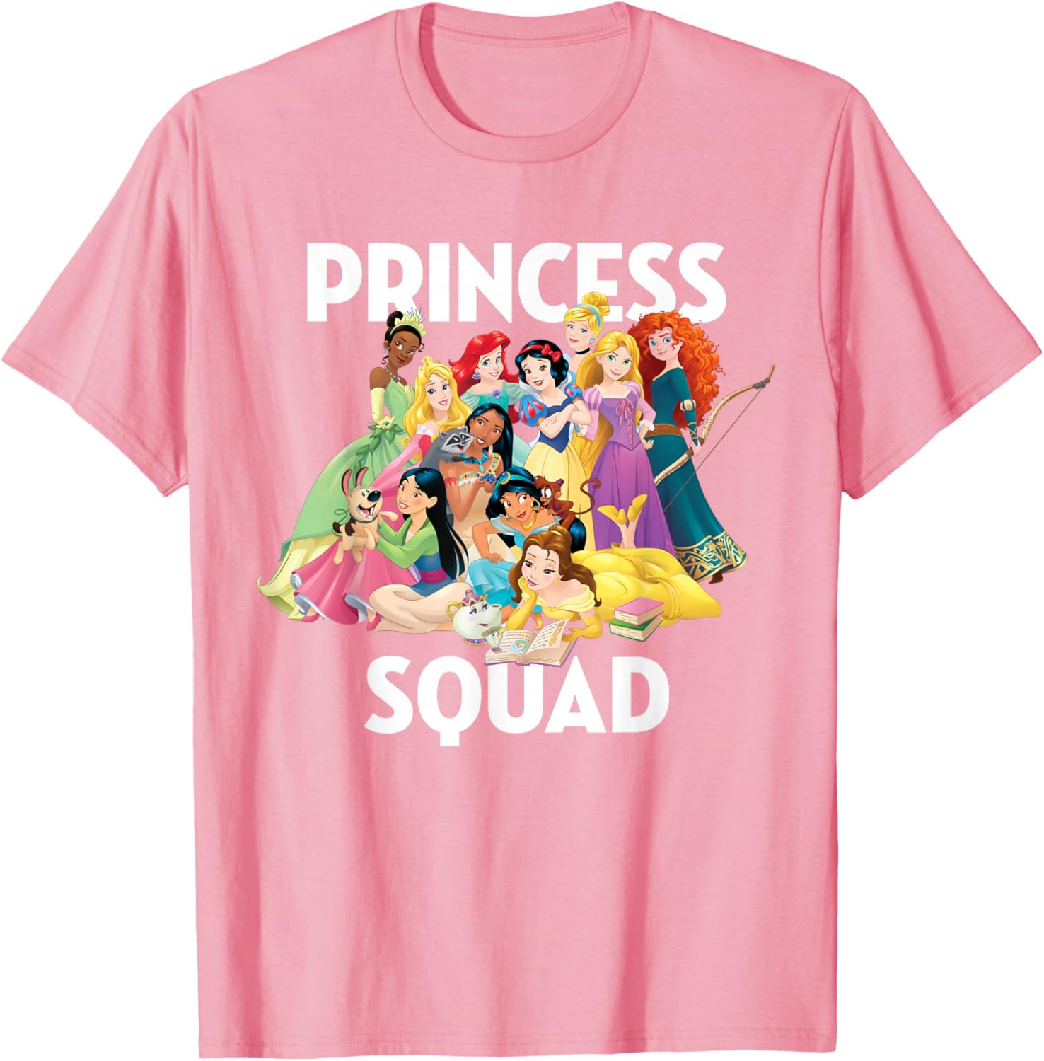 Disney Princess Squad T-Shirt for Kids Stylish Fun Apparel - 12