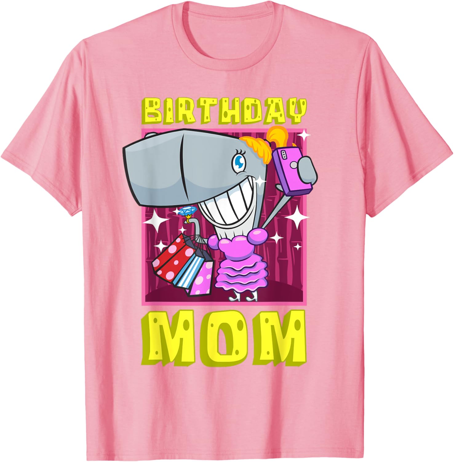Mademark x SpongeBob SquarePants Pearl Krabs Birthday Mom T-Shirt - 1