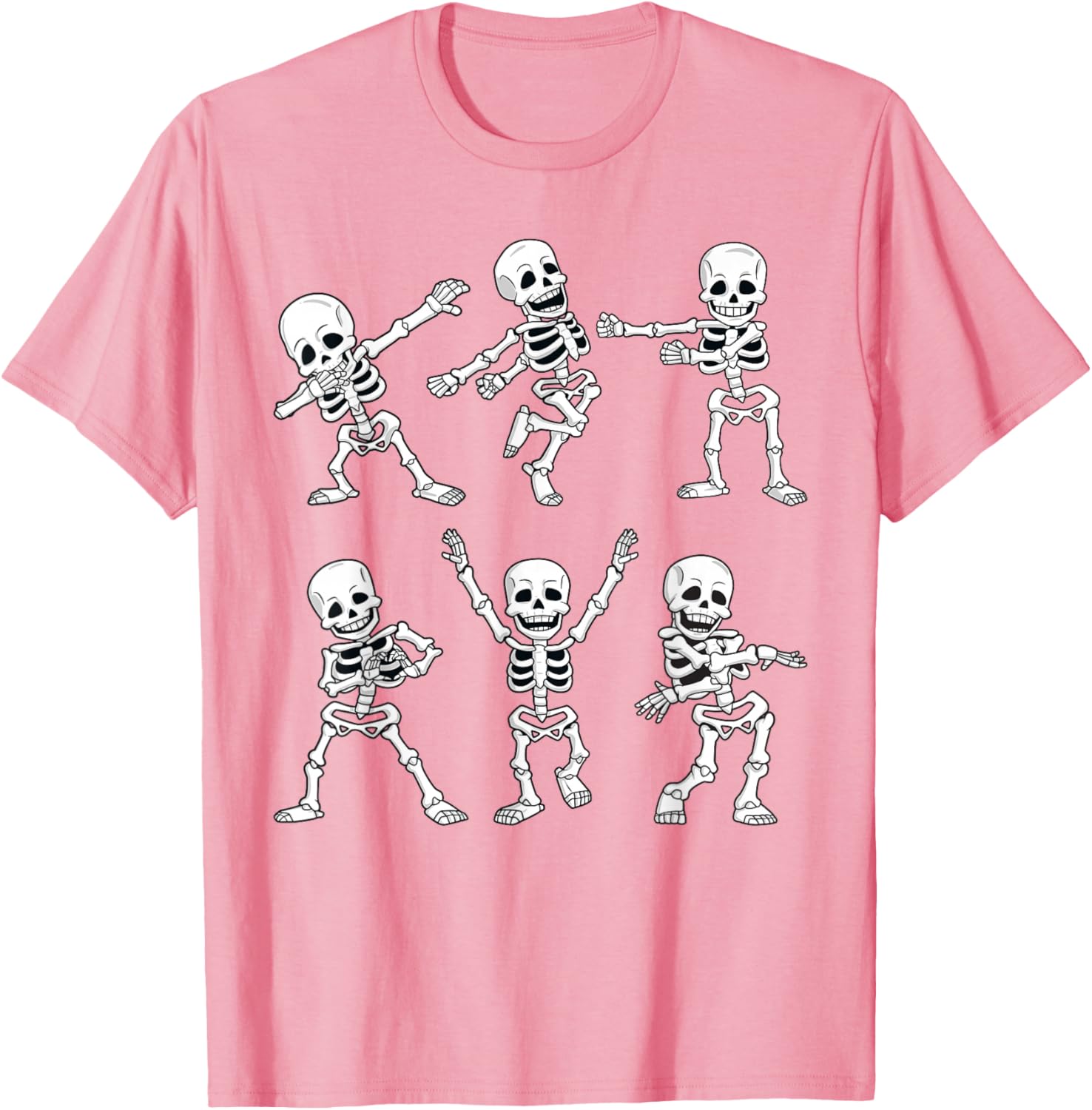 Dancing Skeletons Halloween T-Shirt for Boys and Girls Fun Dance Challenge - 27