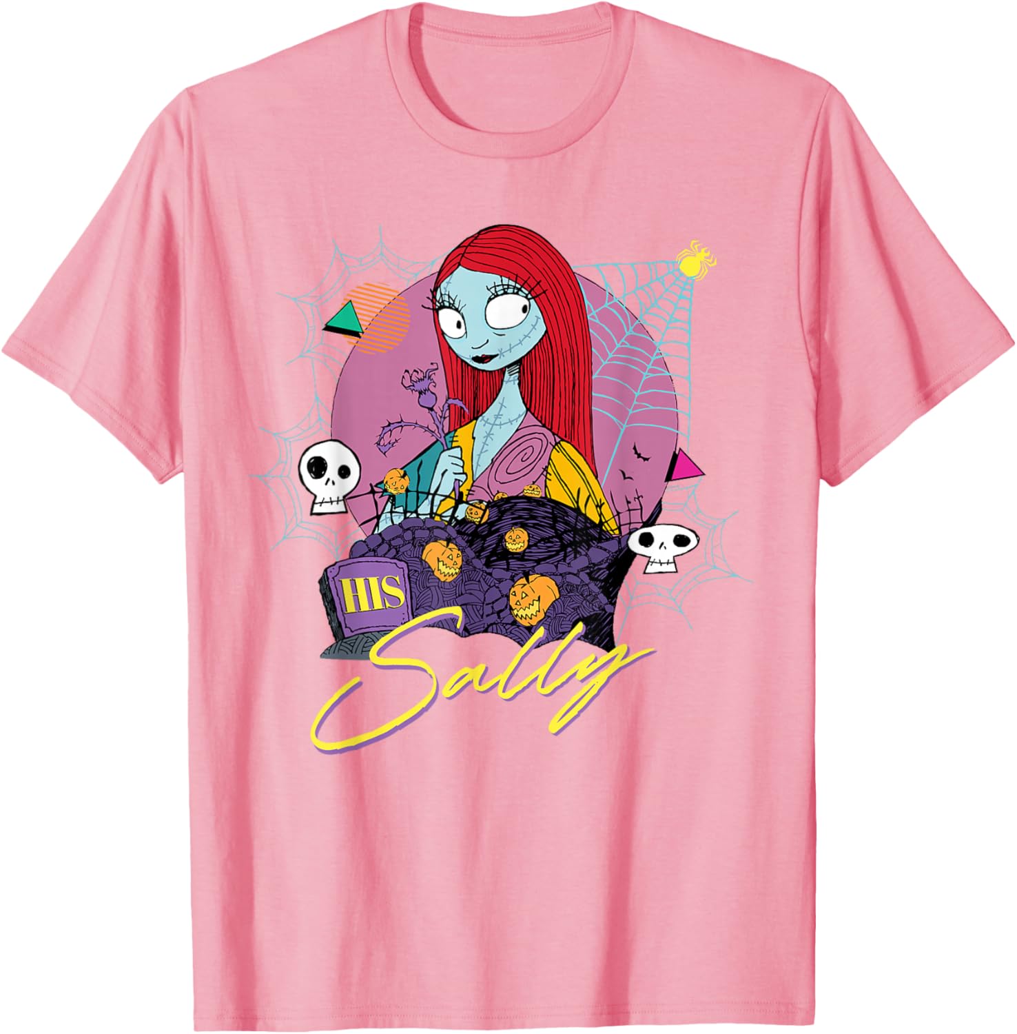 Disney The Nightmare Before Christmas Matching His Sally T-Shirt for Couples - 10