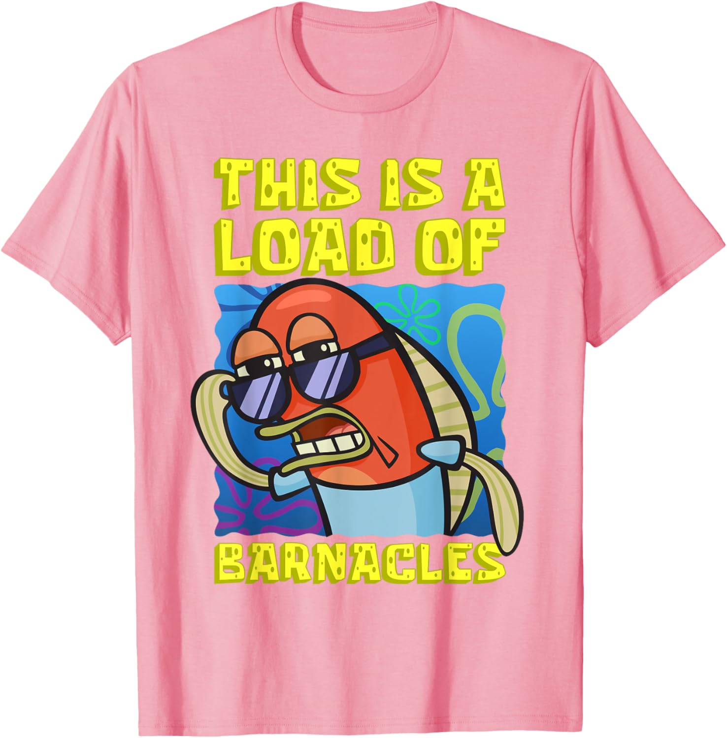 Funny SpongeBob Barnacles T-Shirt - Mademark x SpongeBob Apparel - 3