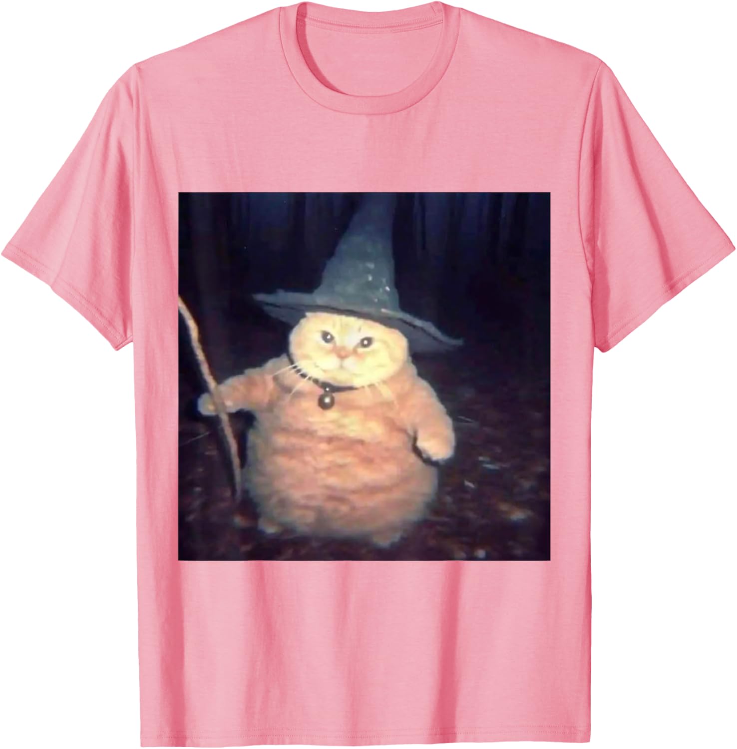 Funny Wizard Cat Halloween T-Shirt for Cat Lovers and Meme Fans - 8