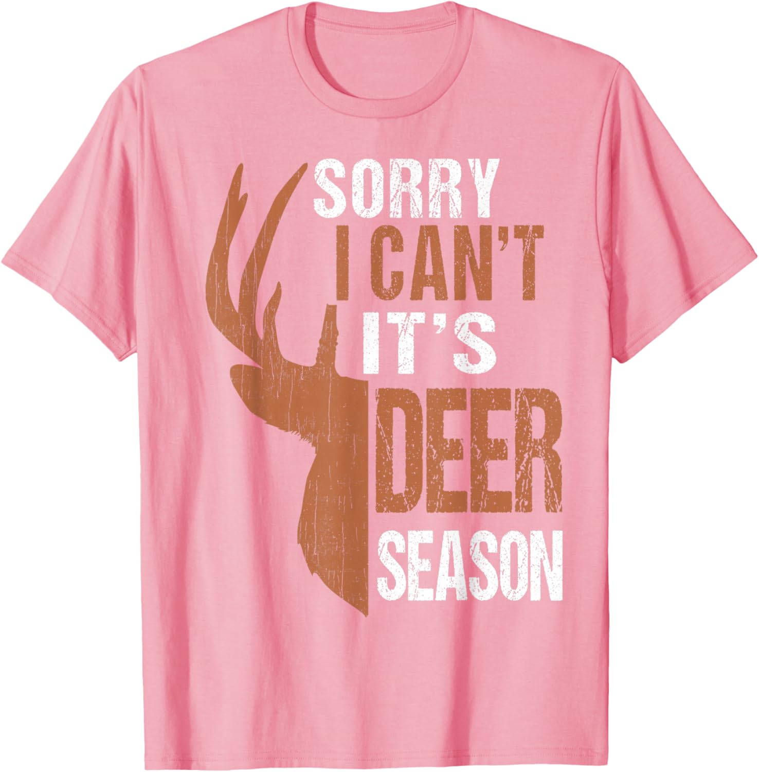 Funny Hunting Gift T-Shirt for Dads - Sorry Deer Season Design - 9