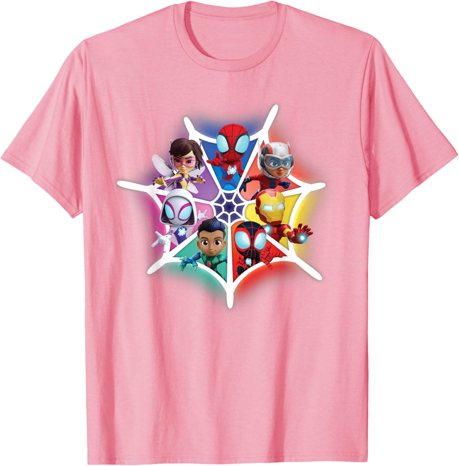 Marvel Spidey and Friends Avengers Team-Up T-Shirt for Kids and Adults - 1