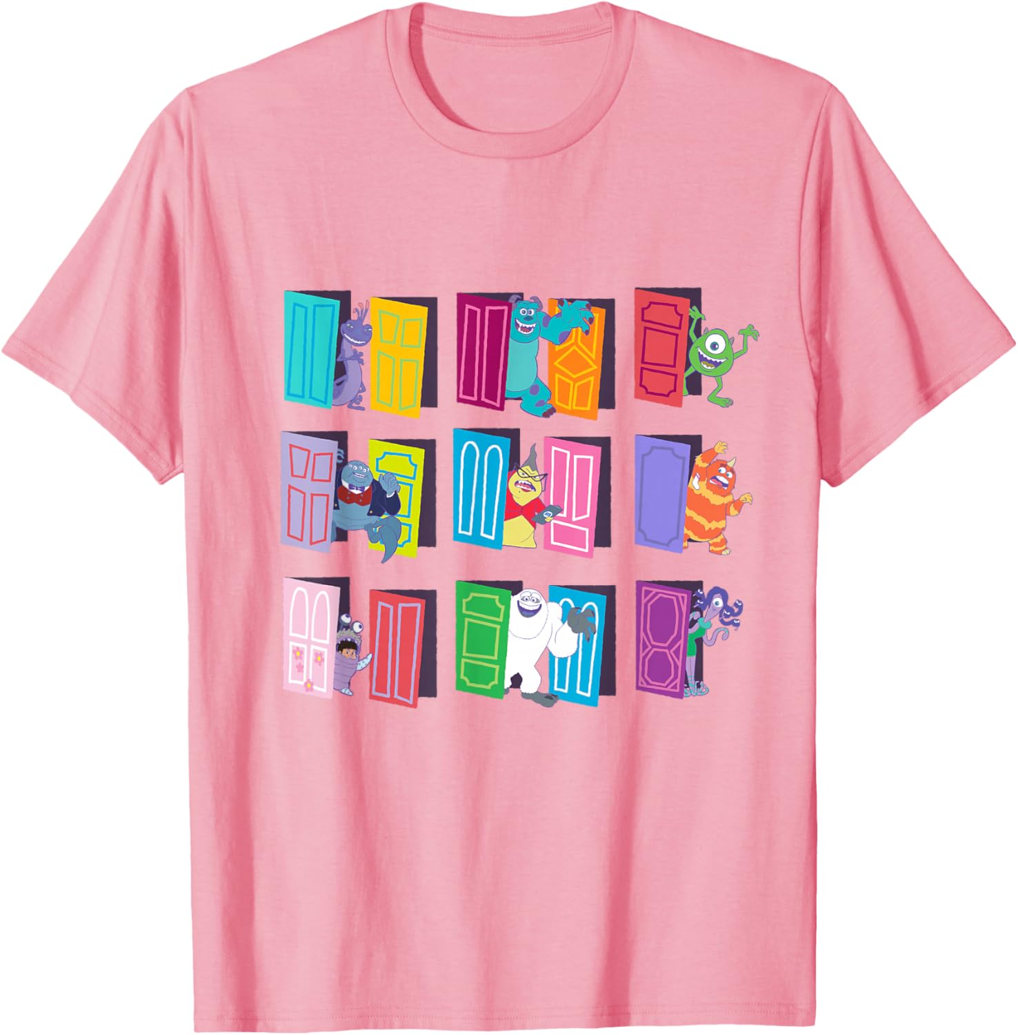 Monsters Inc Doors T-Shirt for Kids and Adults - Fun Disney Apparel - 6