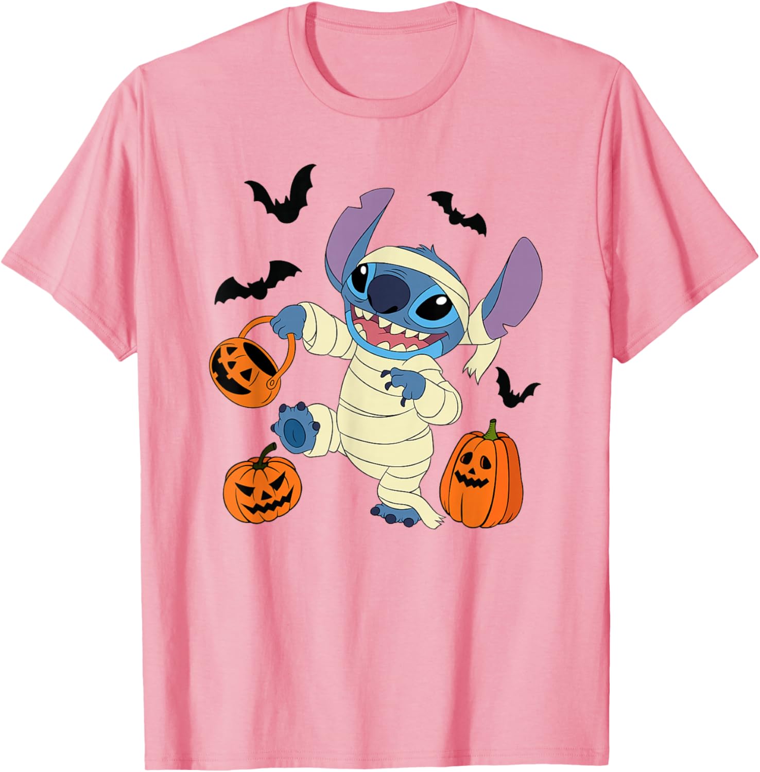 Disney Lilo & Stitch Funny Mummy Halloween Costume T-Shirt for Kids - 2