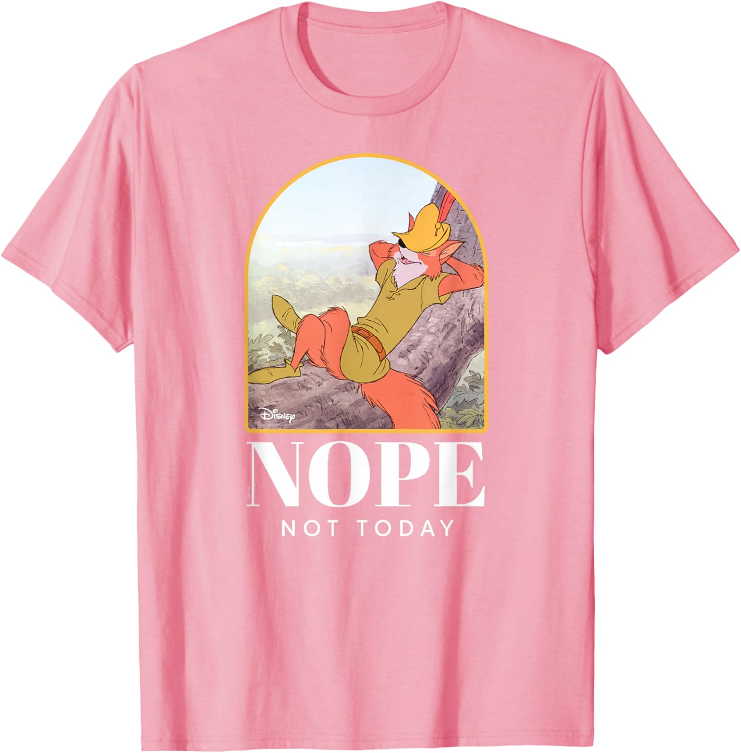 Robin Hood Nope Not Today T-Shirt Cool Graphic Tee for Fun Outfits - 1