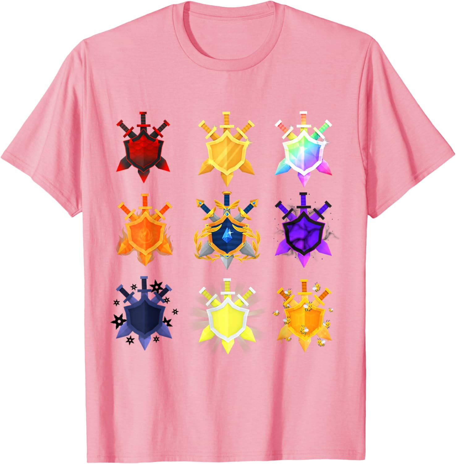 Treasure Quest Emblems T-Shirt for Adventure Lovers and Gamers - 9