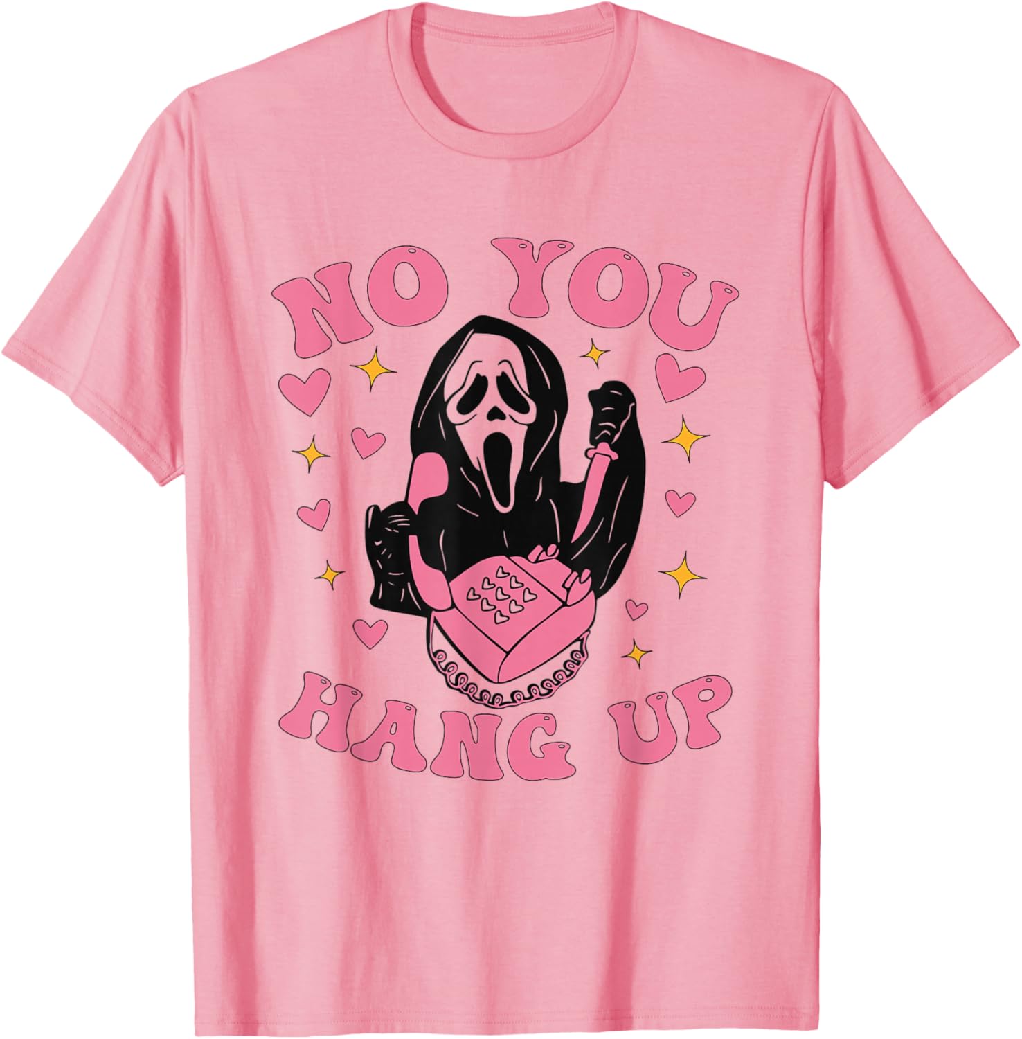 Funny Ghost Calling Halloween Costume T-Shirt Perfect for Spooky Fun - 2