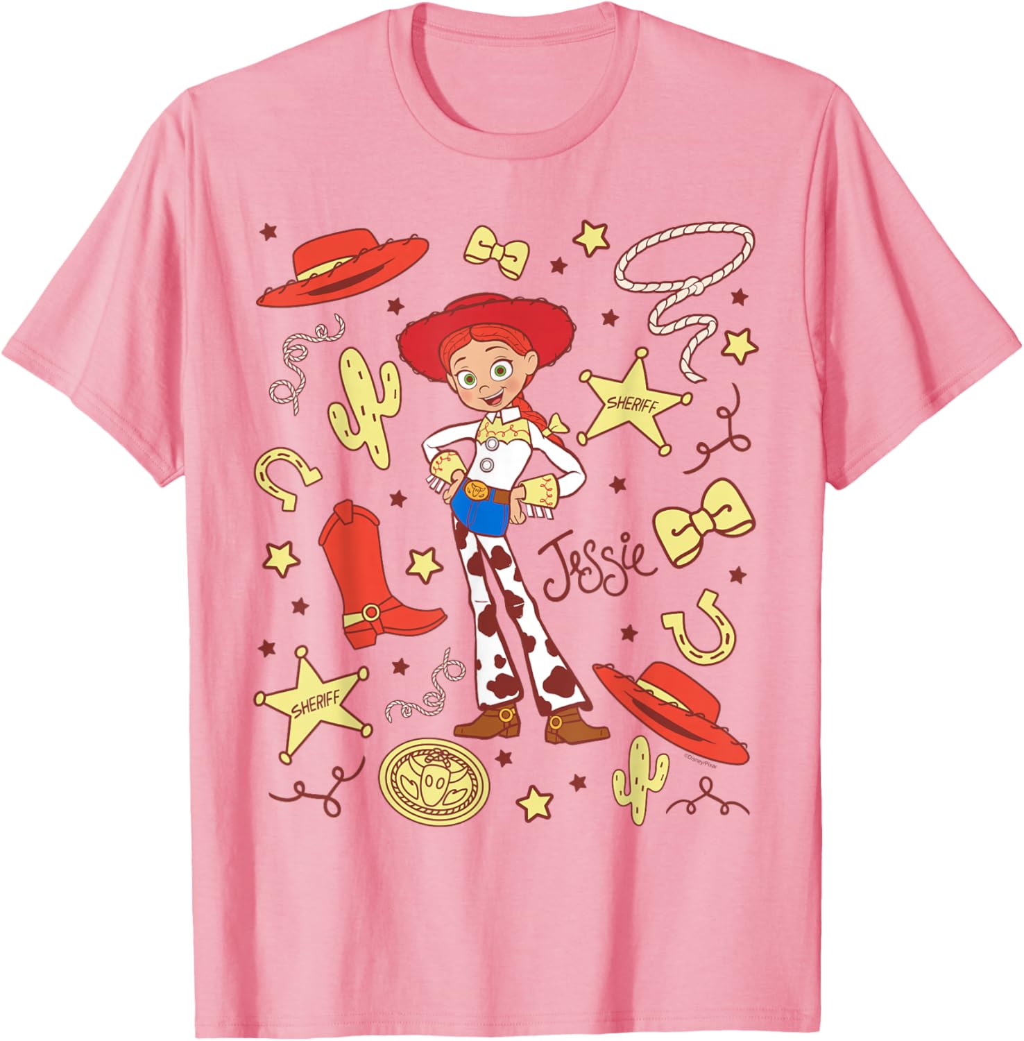 Toy Story Jessie Cowgirl Western Spirit T-Shirt for Kids and Adults - 12
