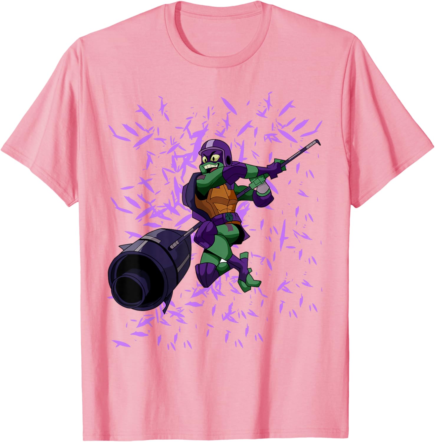 Mademark Teenage Mutant Ninja Turtles Donatello Flying Attack T-Shirt - 19