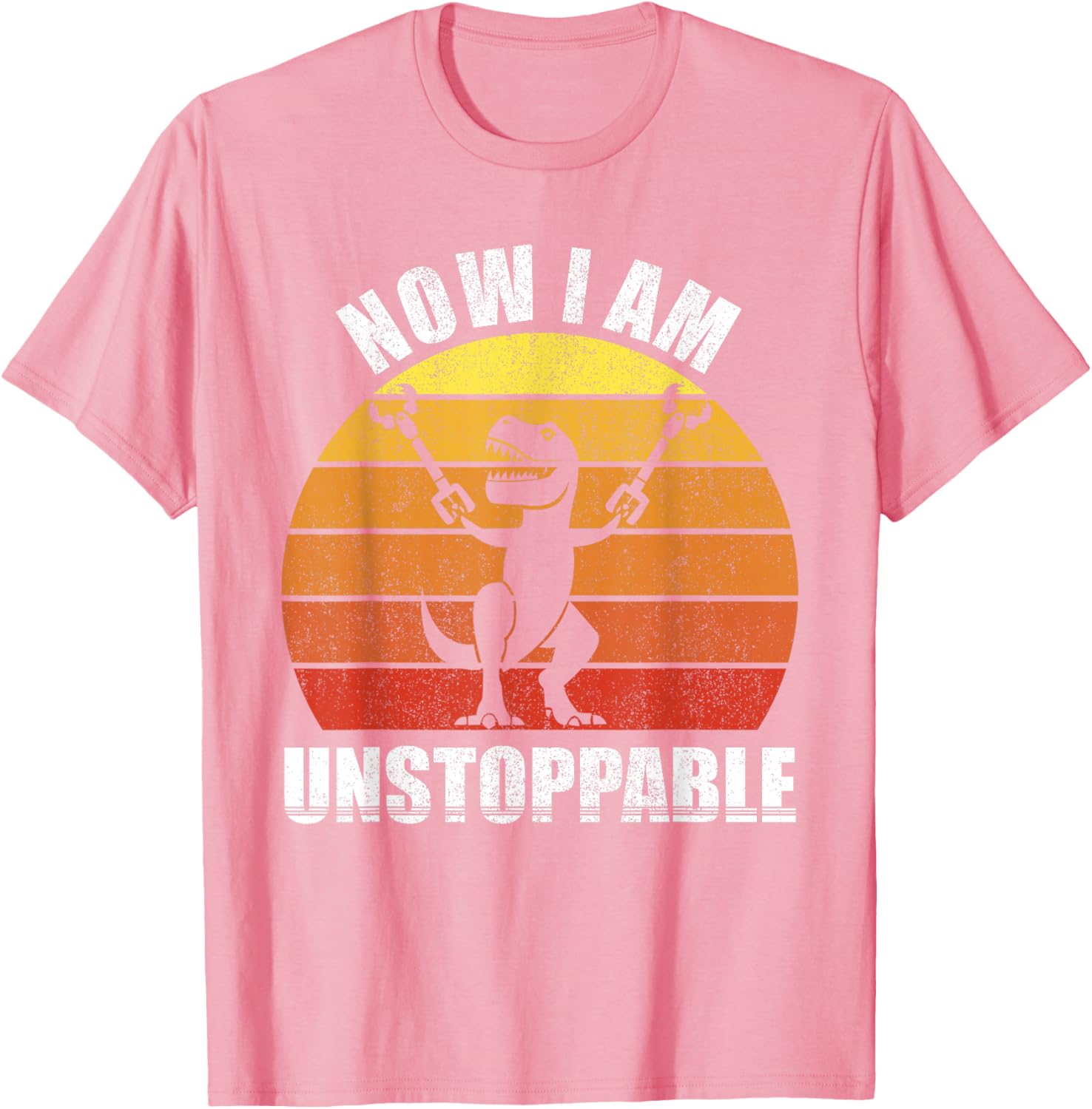 Funny Retro Unstoppable T-Rex Shirt Vintage Gift for Dino Lovers - 21
