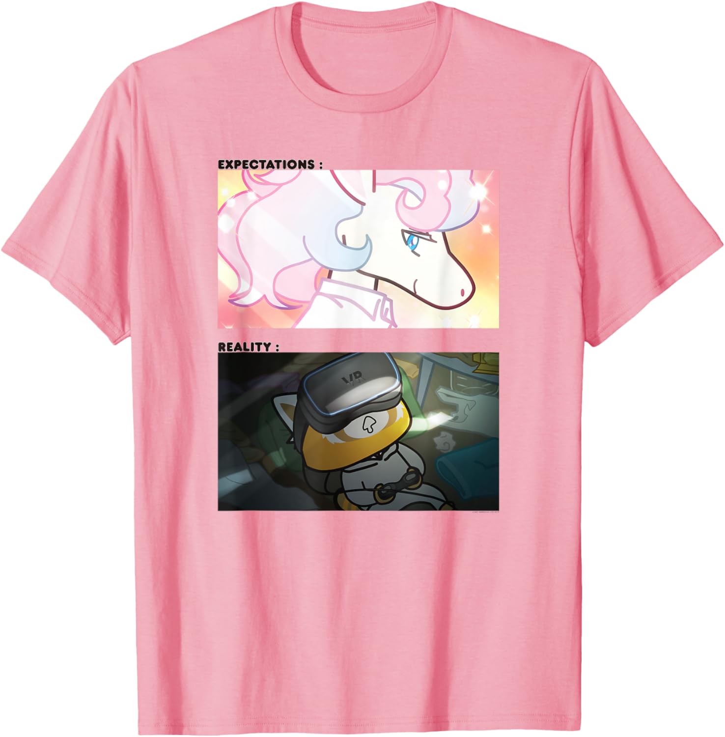 Aggretsuko Seiya Expectations Retsuko Realities T-Shirt for Fans - 6