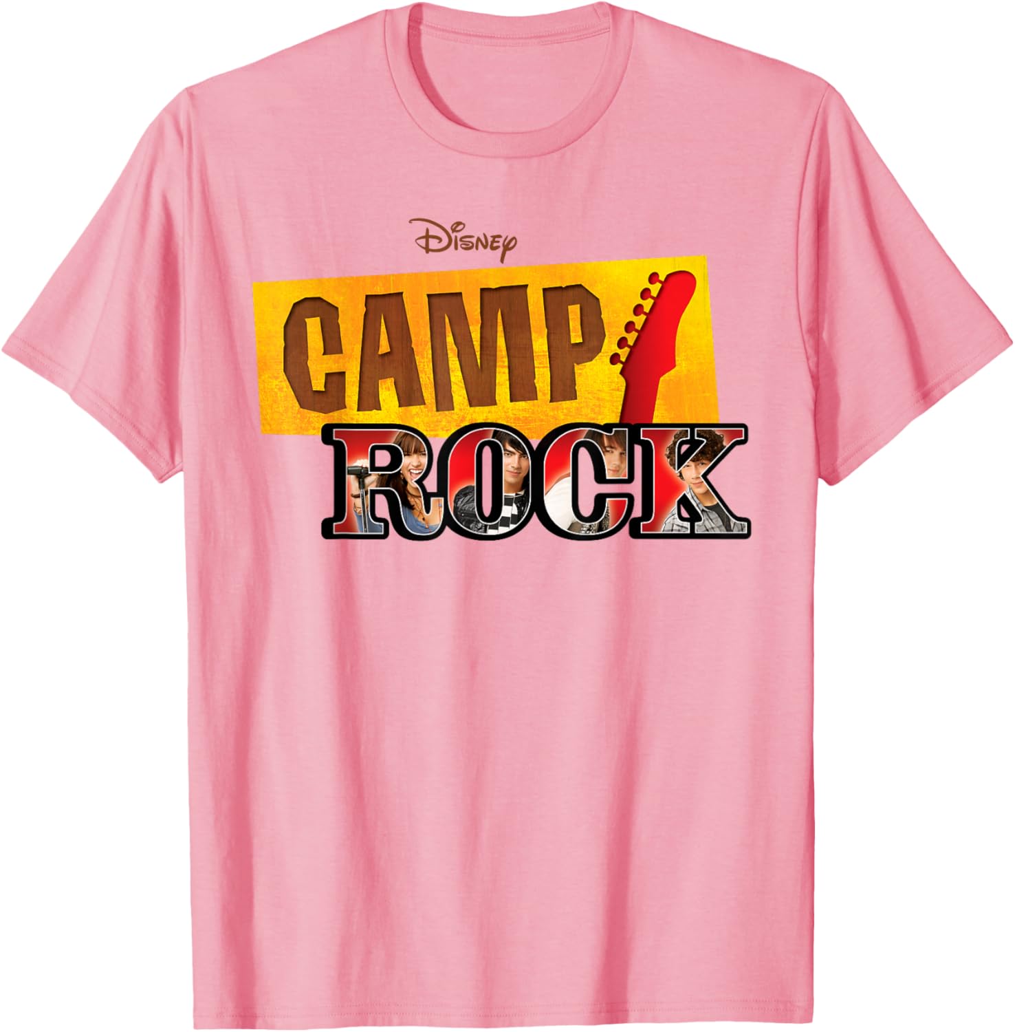 Disney Camp Rock Series Logo T-Shirt for Fans of Music and Fun - 9