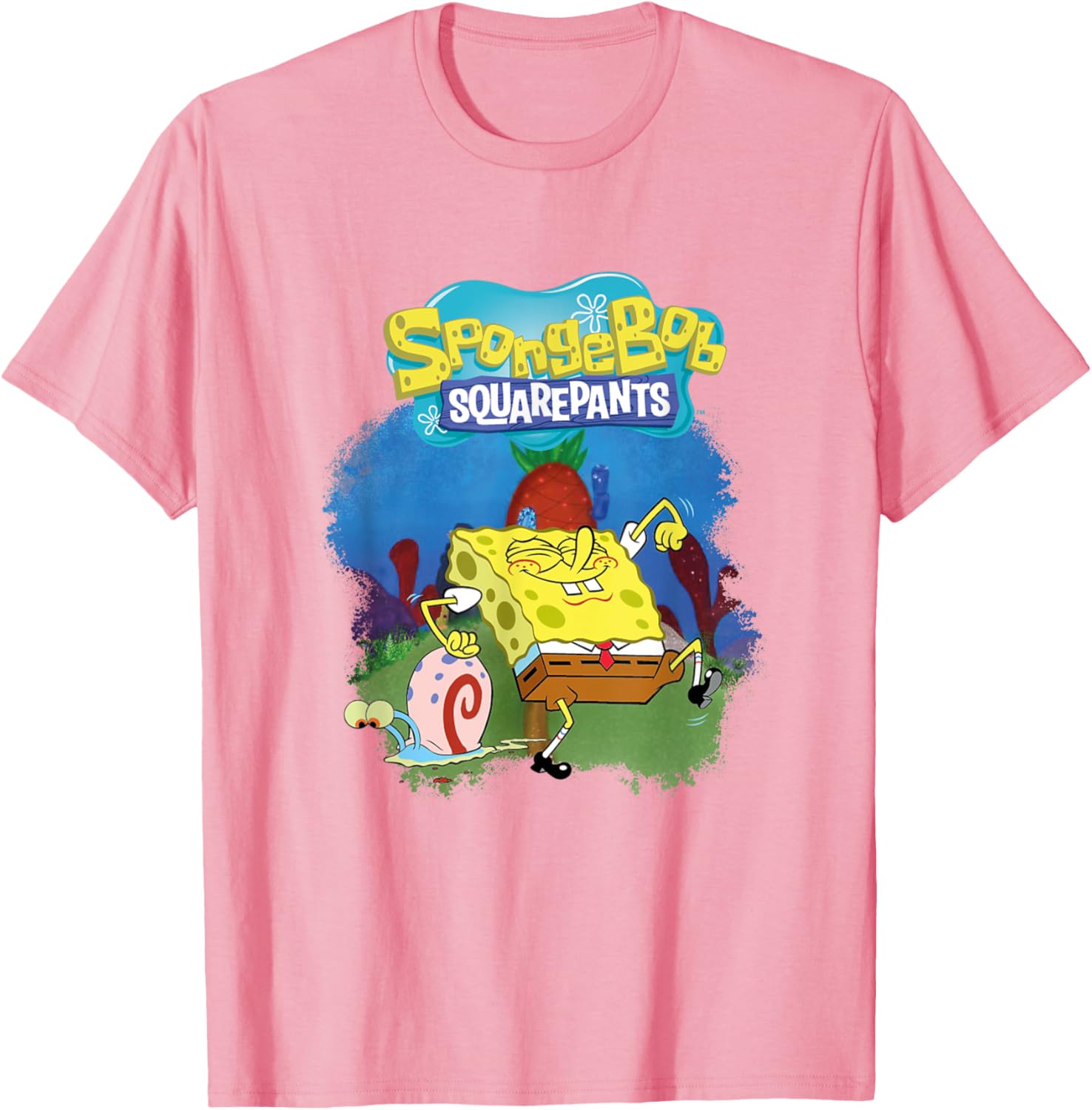 Mademark x SpongeBob SquarePants SpongeBob and Gary T-Shirt for Fans - 5