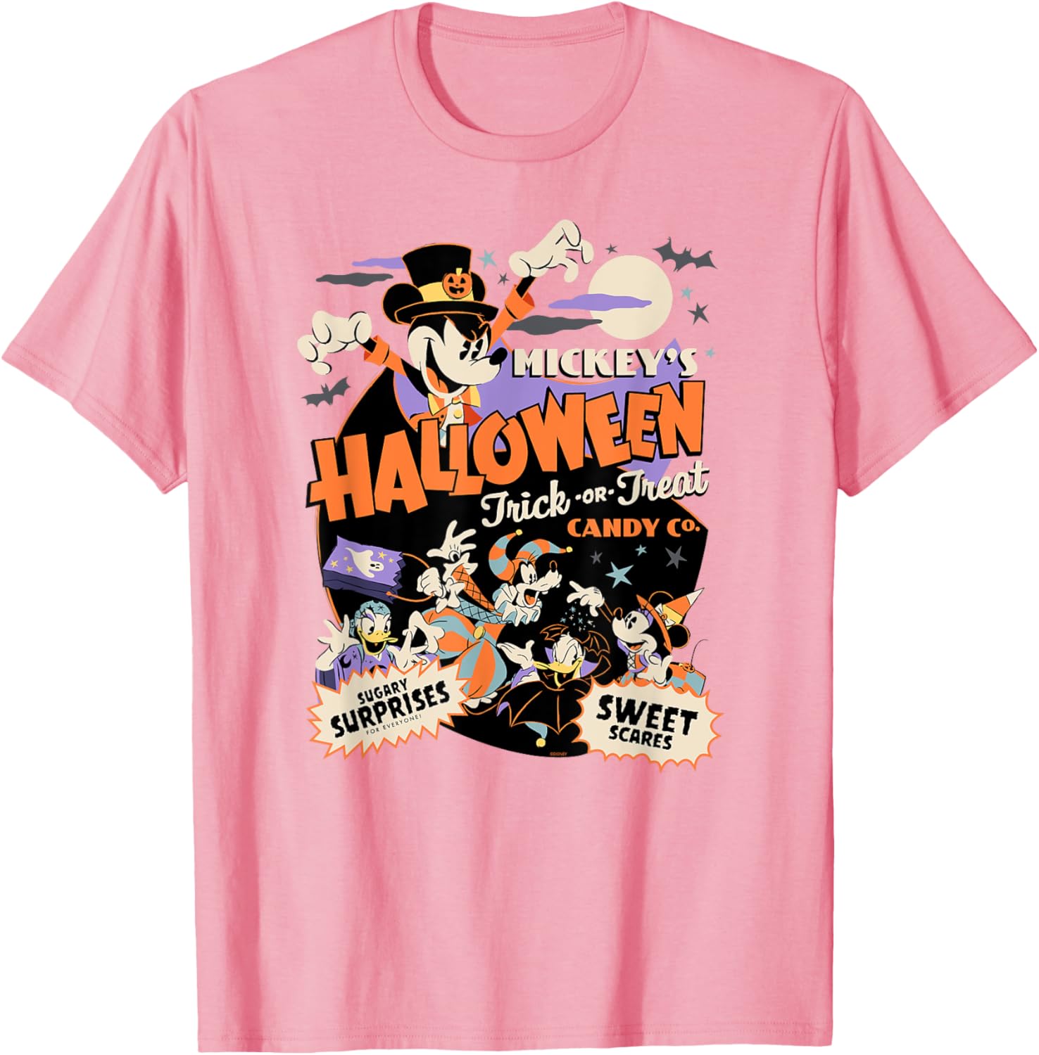 Disney Mickey Halloween Trick or Treat Candy Co T-Shirt for Kids - 23