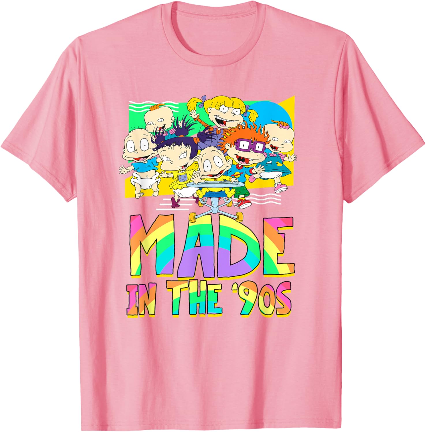 Mademark x Rugrats Rainbow Gradient T-Shirt Inspired by 90s Nostalgia - 17