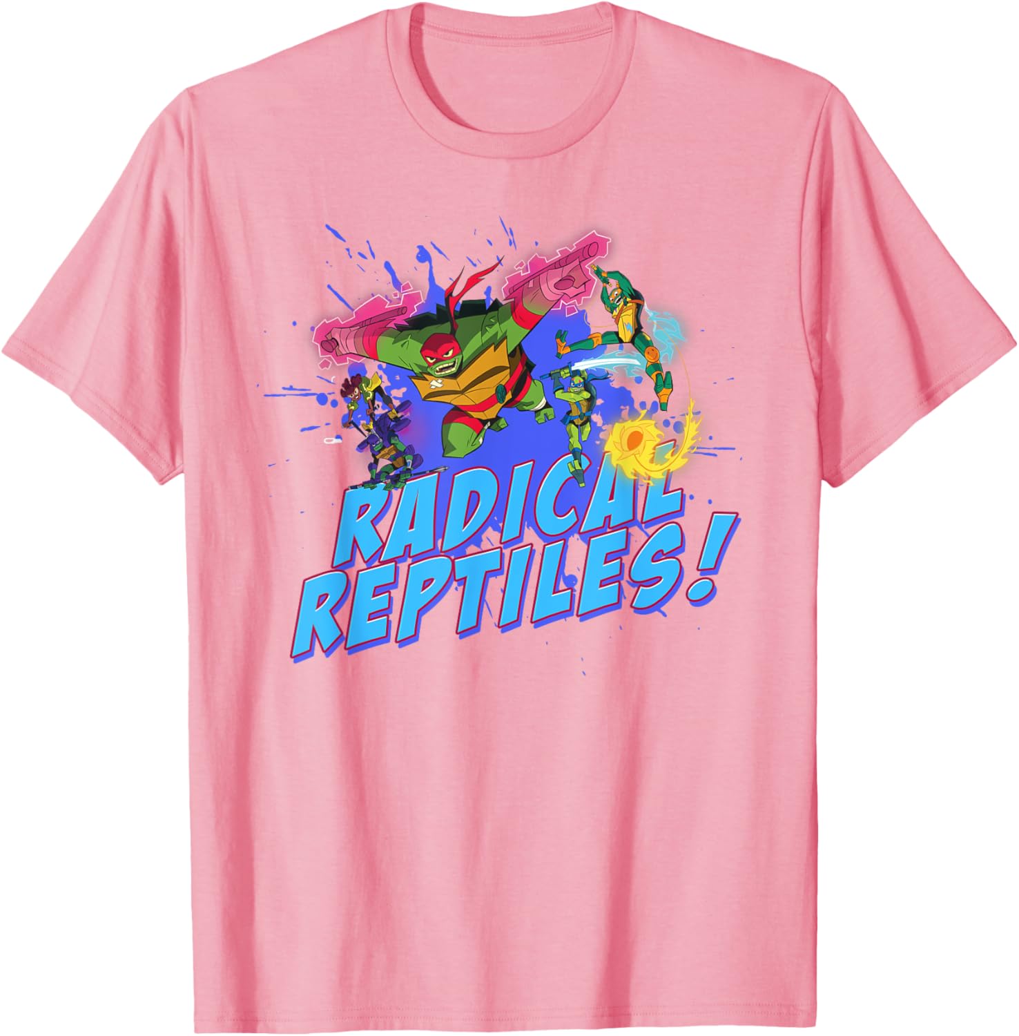 Mademark TMNT Brothers Radical Reptiles Rise T-Shirt for Fans - 4