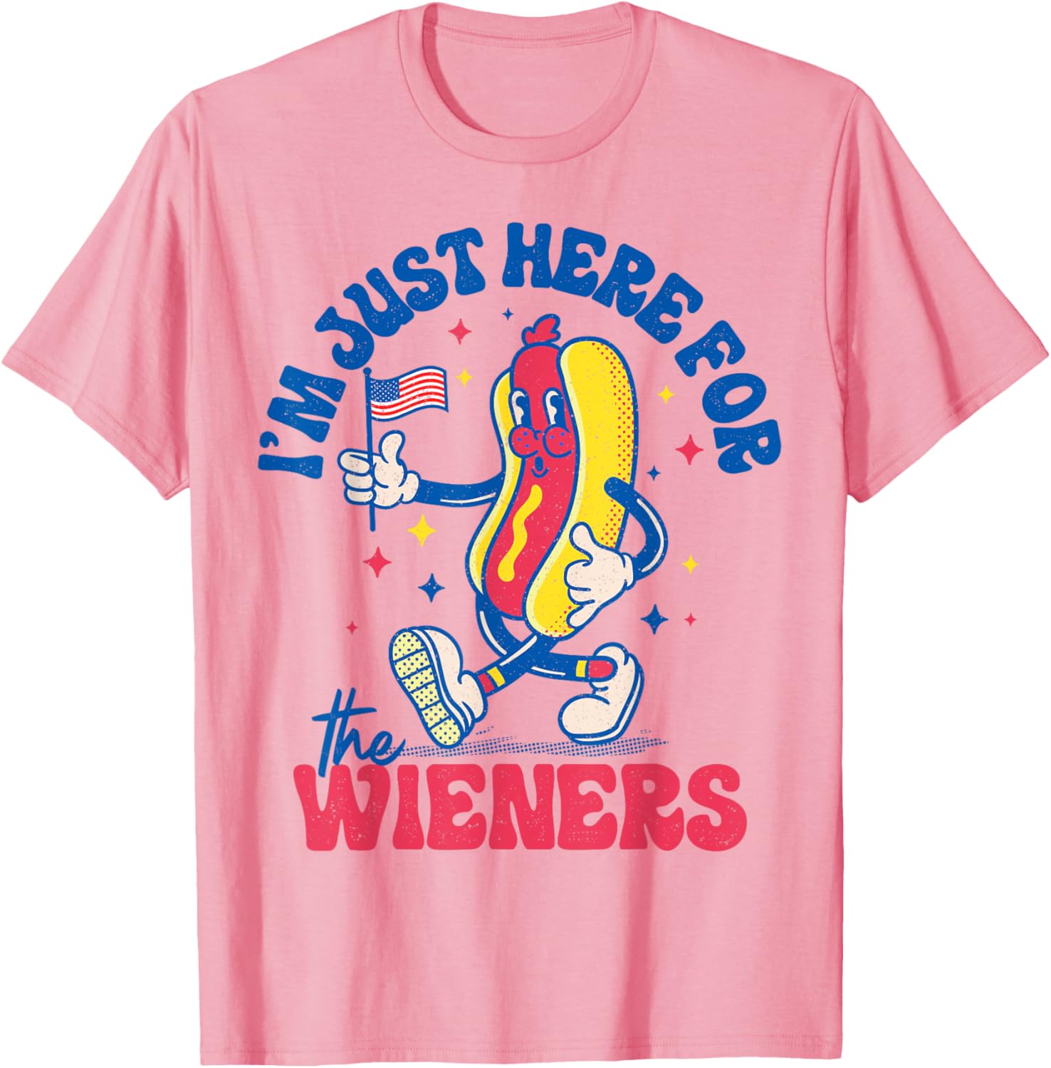 Funny Hot Dog Wieners T-Shirt for 4th of July - Men, Women, Kids - 8
