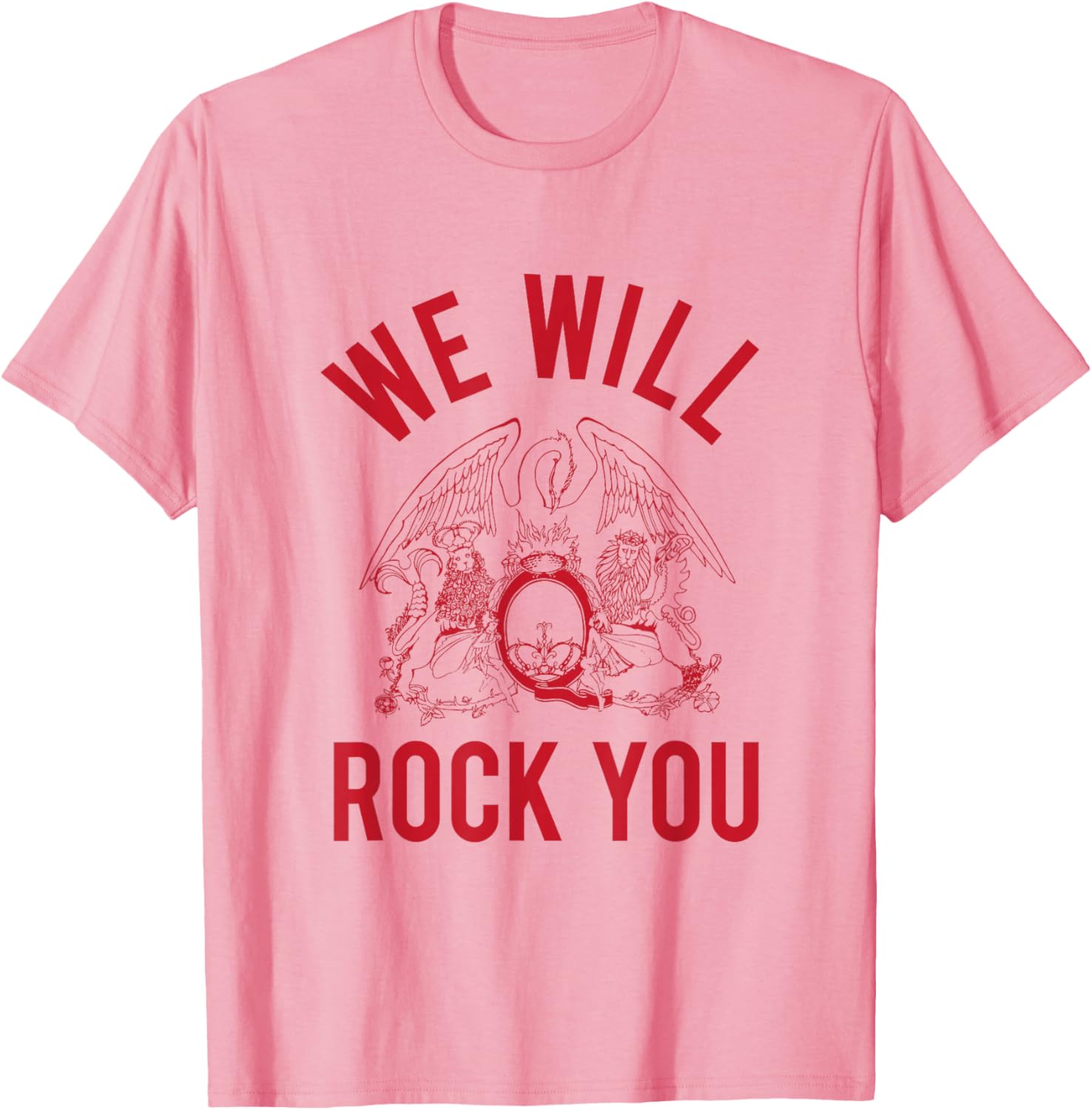 Queen Red Letters Rock You T-Shirt Stylish Casual Wear for Everyone - 4