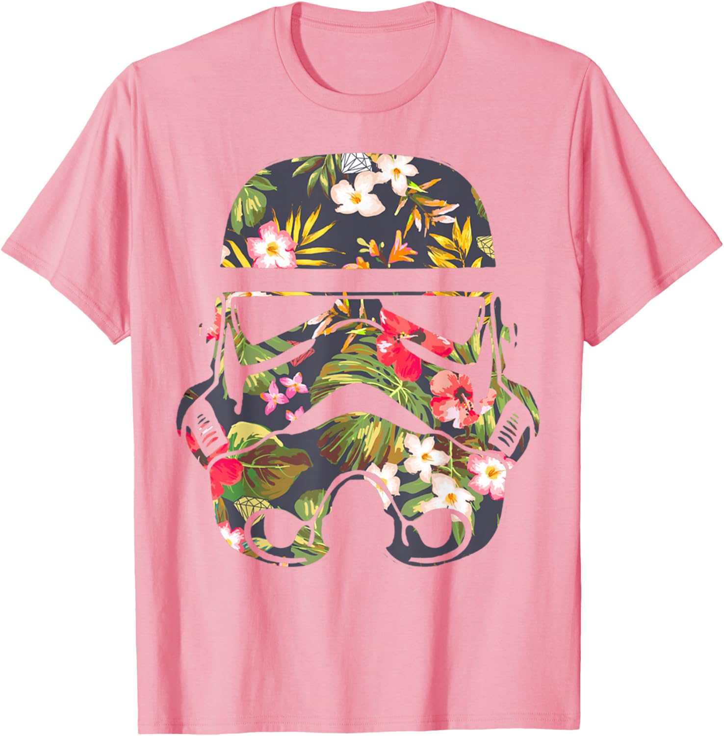 Star Wars Tropical Stormtrooper Floral Print T-Shirt for Fans - 14