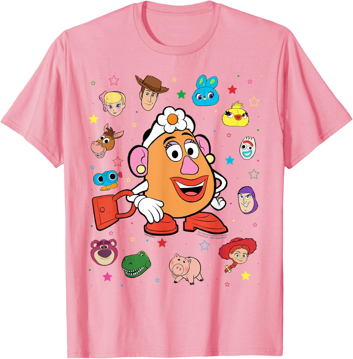 Fun Toy Story Mrs. Potato Head Costume T-Shirt for Kids and Adults - 22