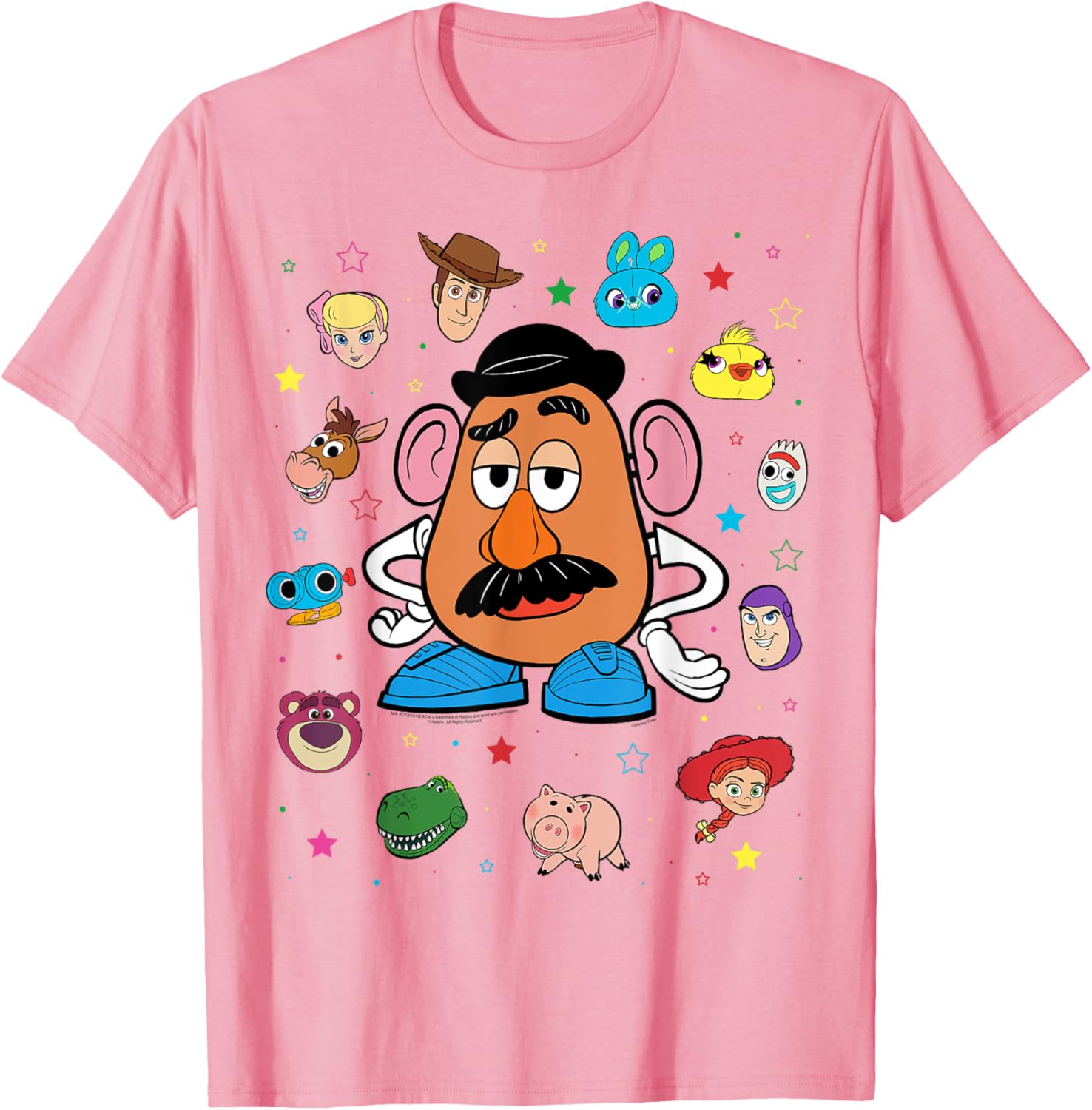 Disney Pixar Toy Story Mr. Potato Head Costume T-Shirt for Fun Dress Up - 8